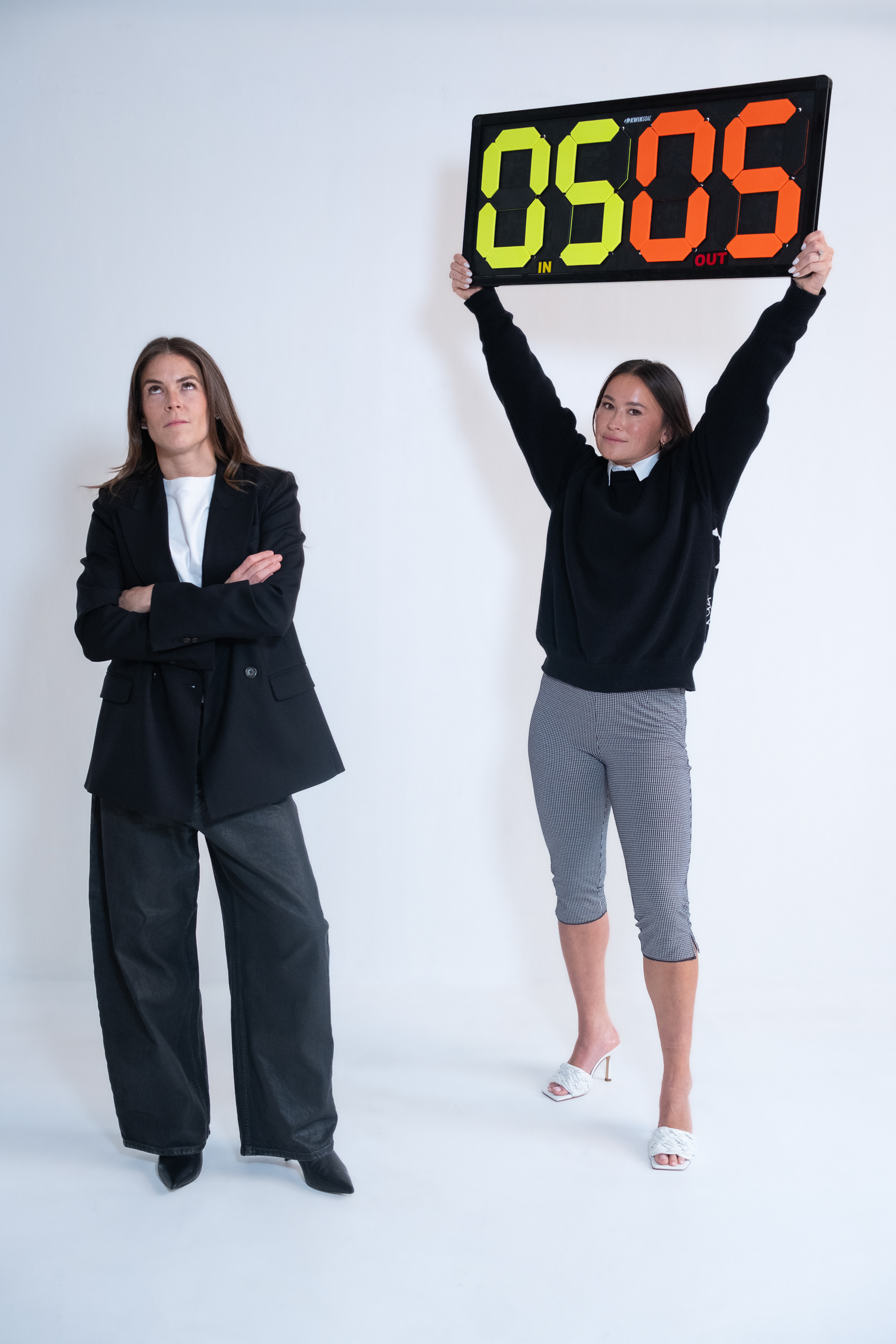 Podcast launch photos NYC with Kelley O’Hara and Ali Riley