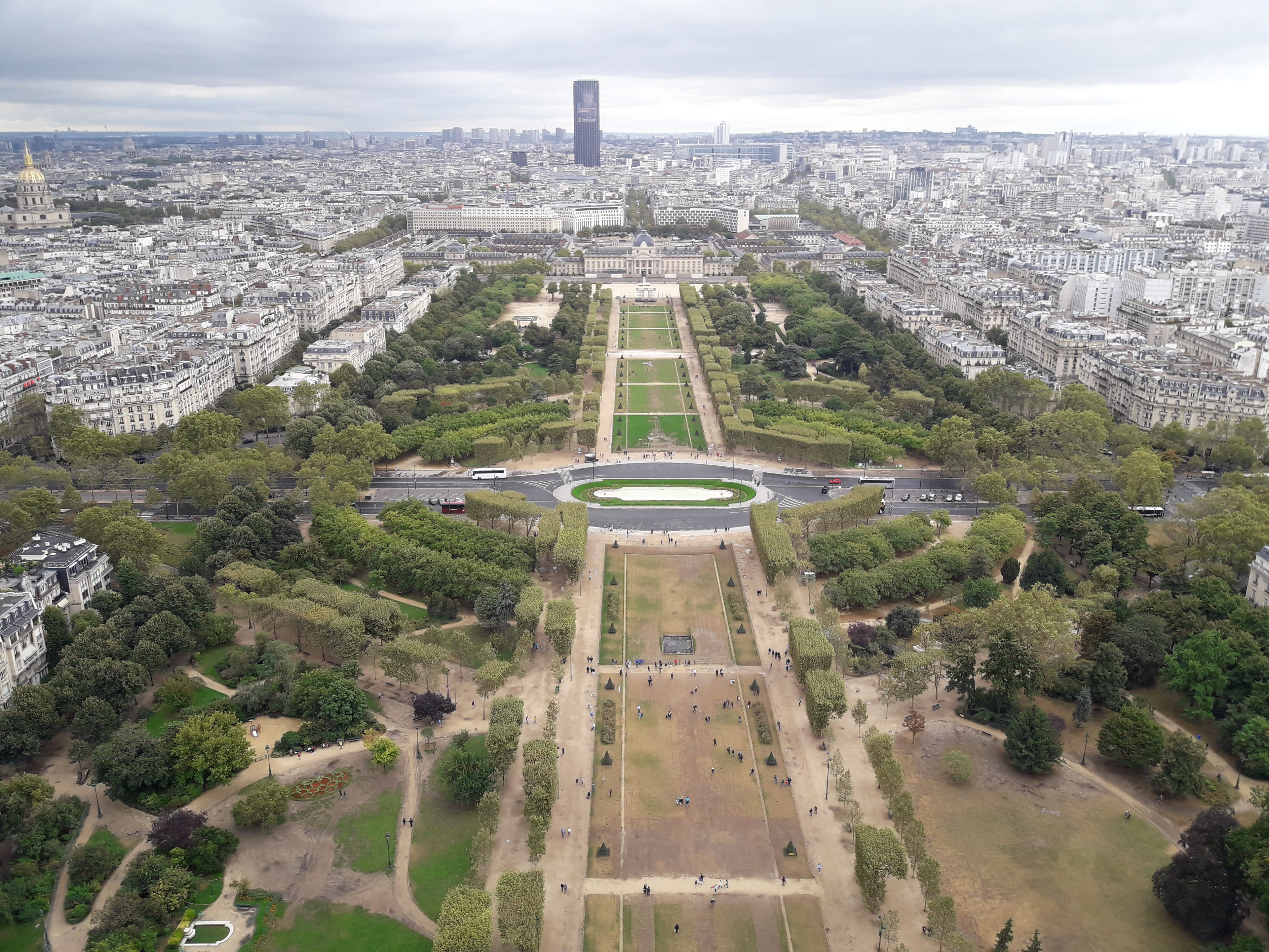 View from the Effiel Tower, Paris, France
