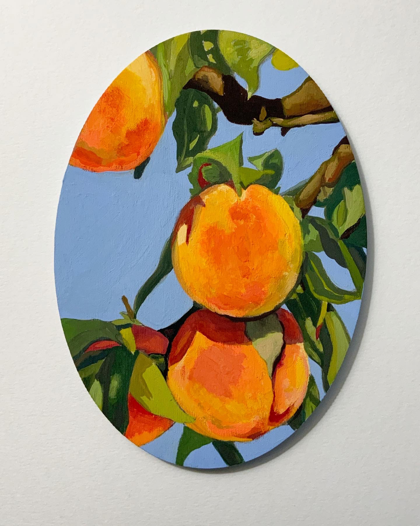 Peaches - Gouache