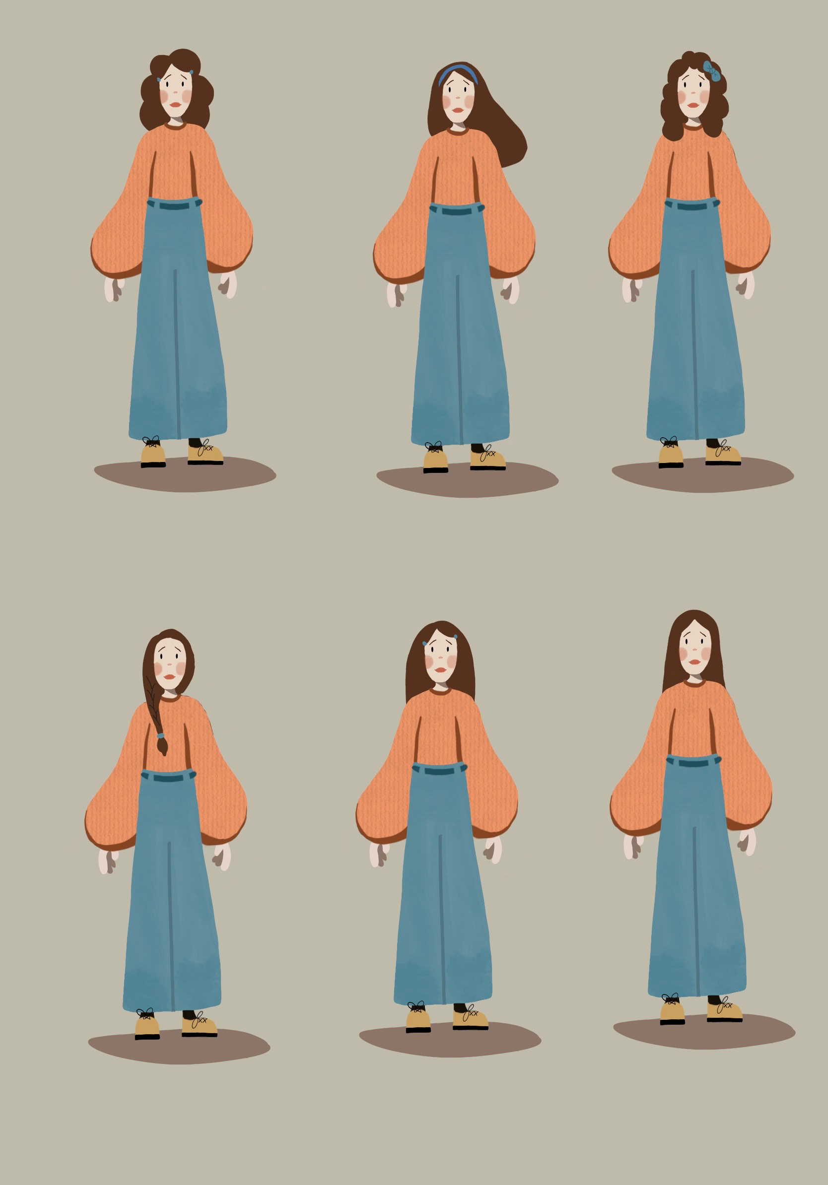 Outfit styling - Procreate