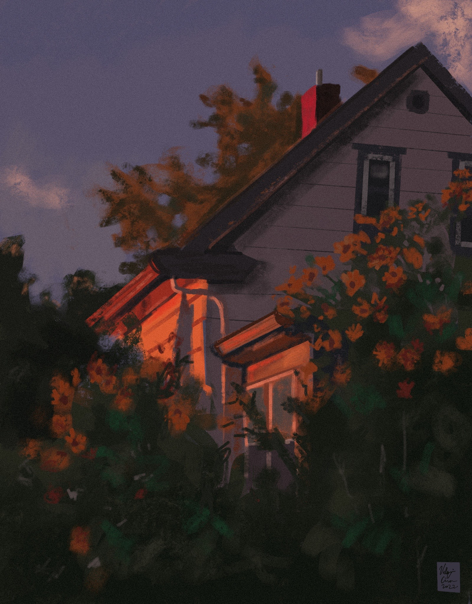 Sunset - Procreate