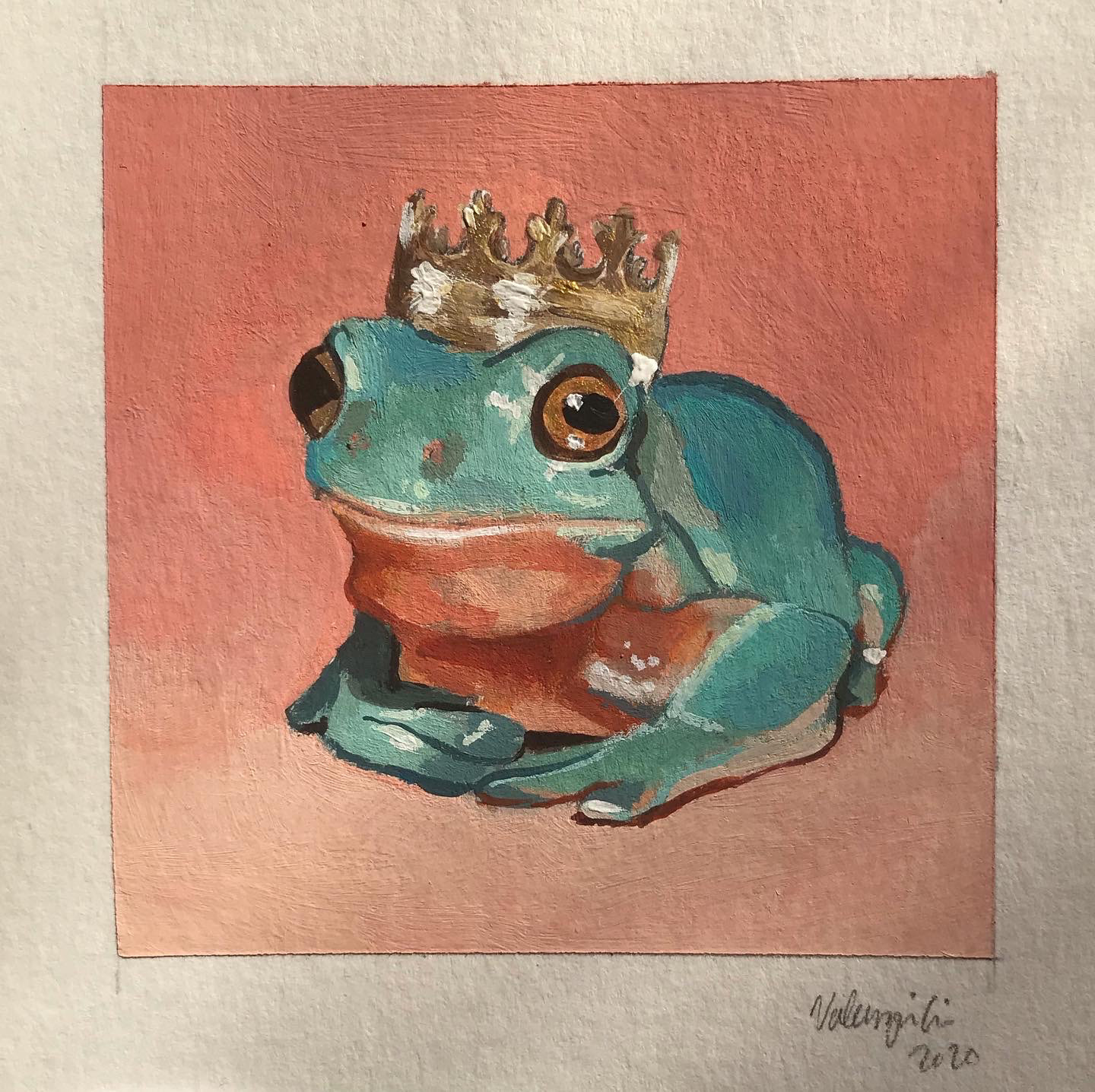 Frog prince - Acrylic