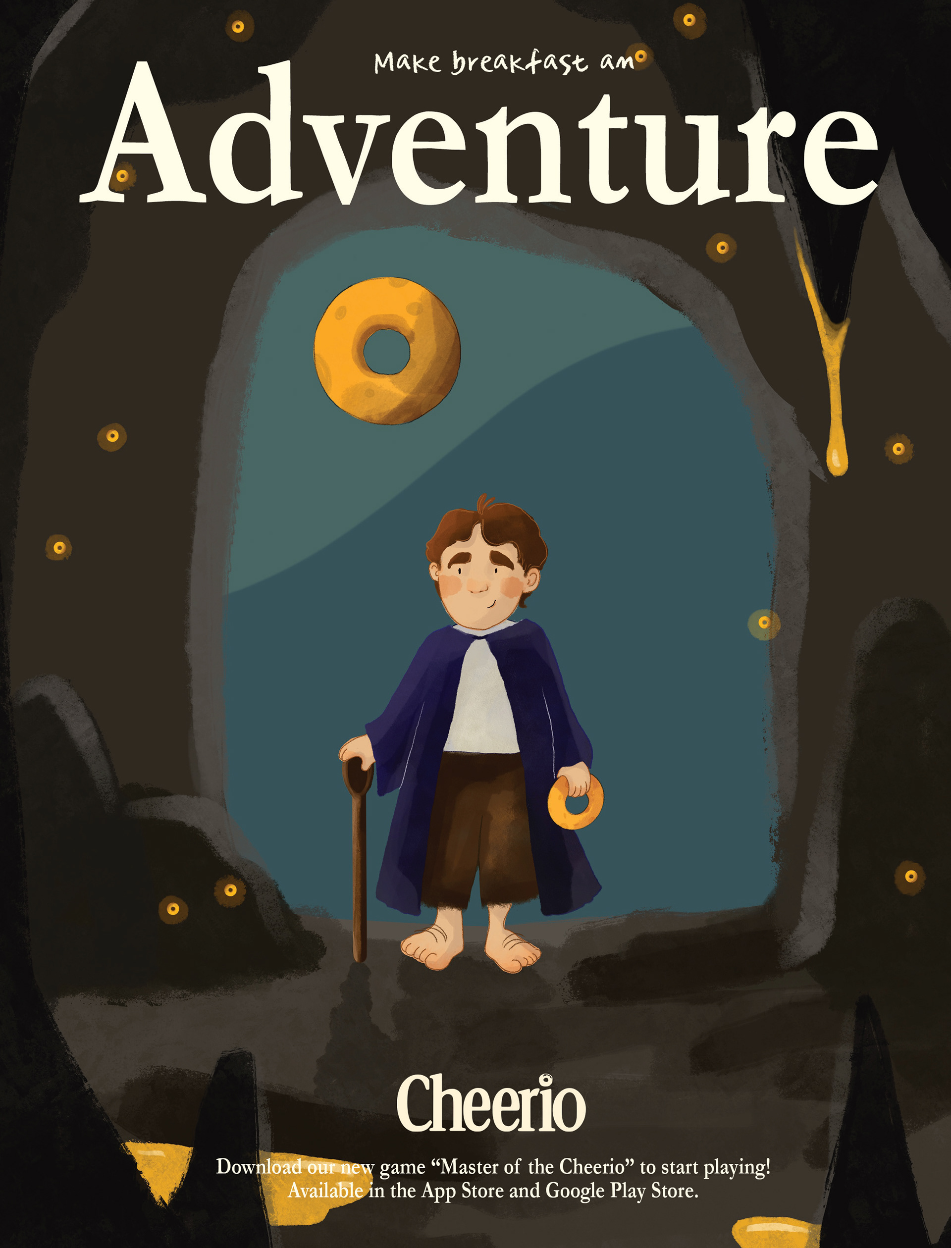 Cheerio print ad