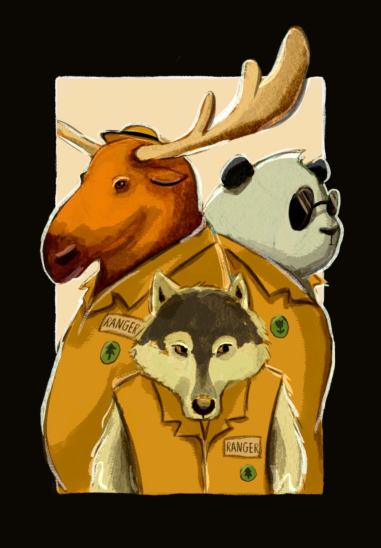 The Rangers - Procreate