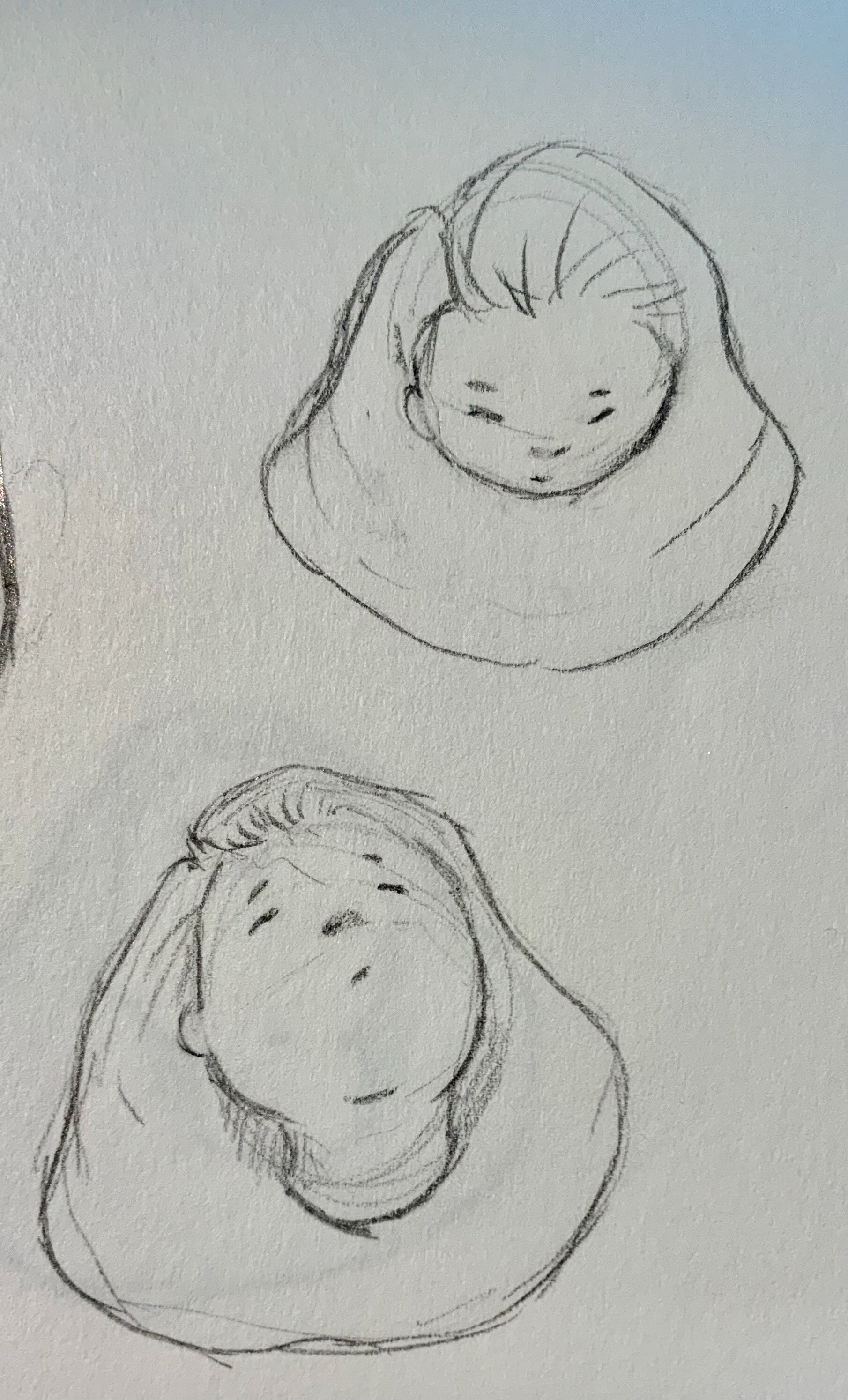 Girl sketch - pencil