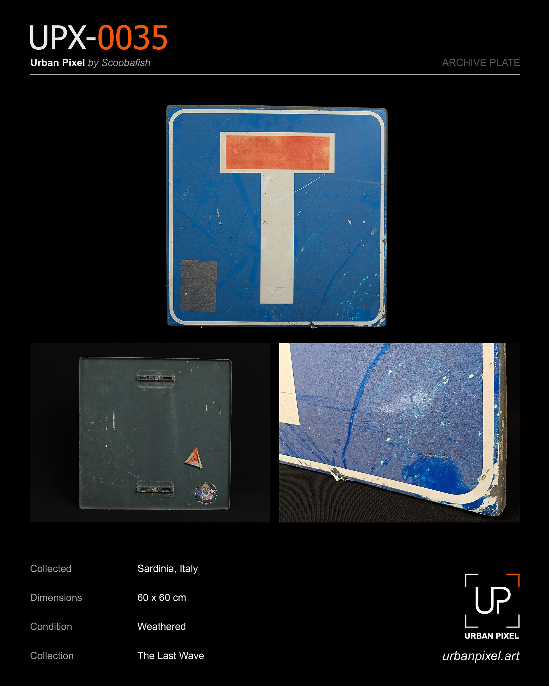 UPX-0035 — Urban Pixel Archive Plate