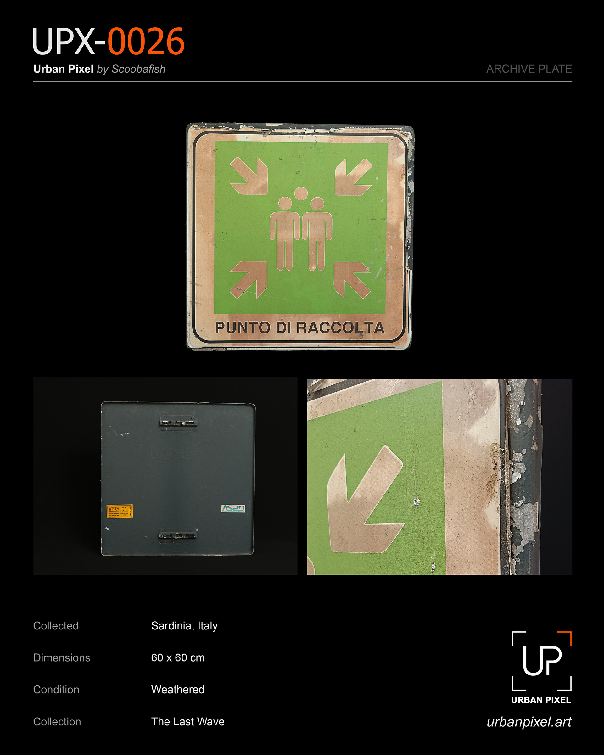 UPX-0026 — Urban Pixel Archive Plate