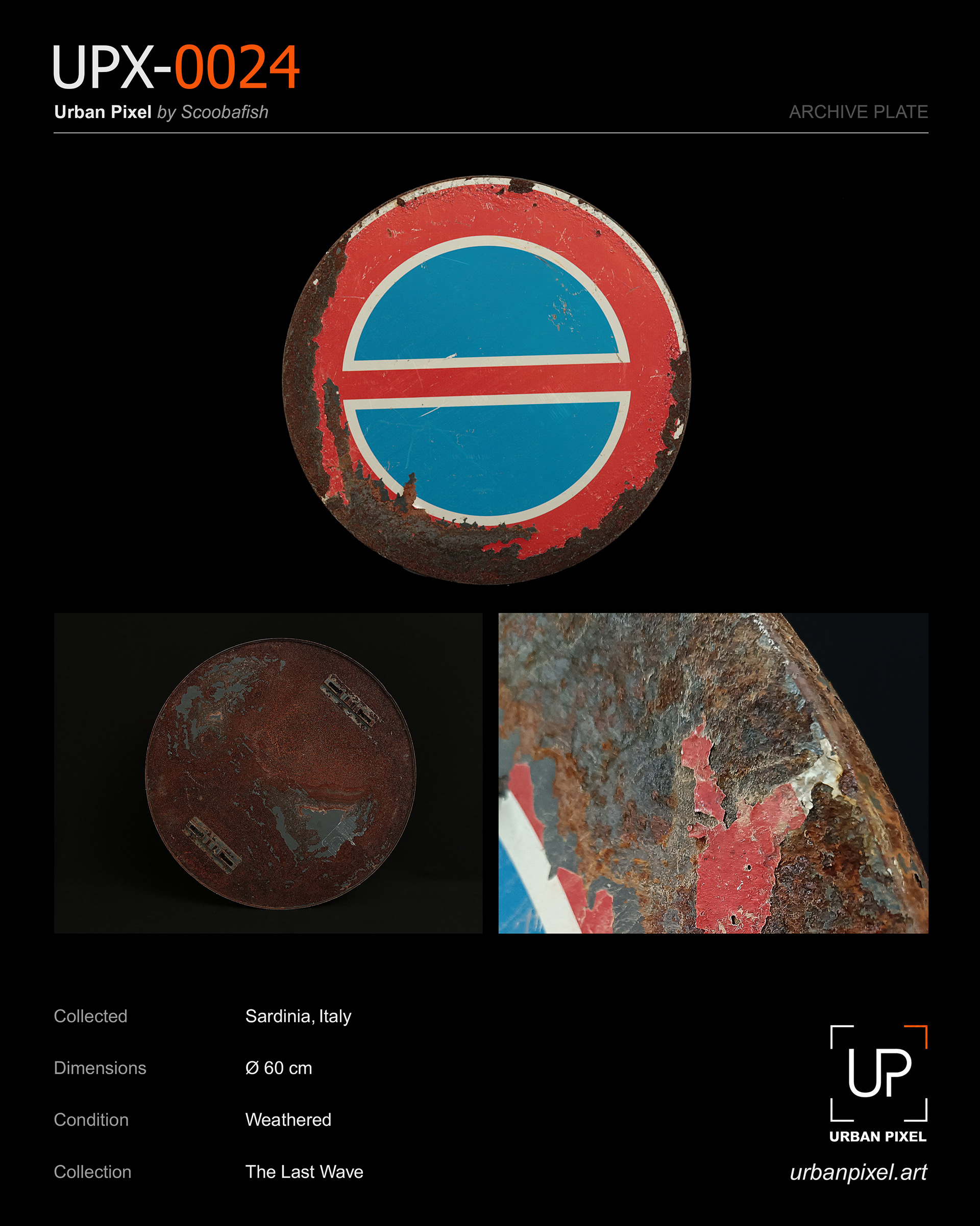 UPX-0024 — Urban Pixel Archive Plate