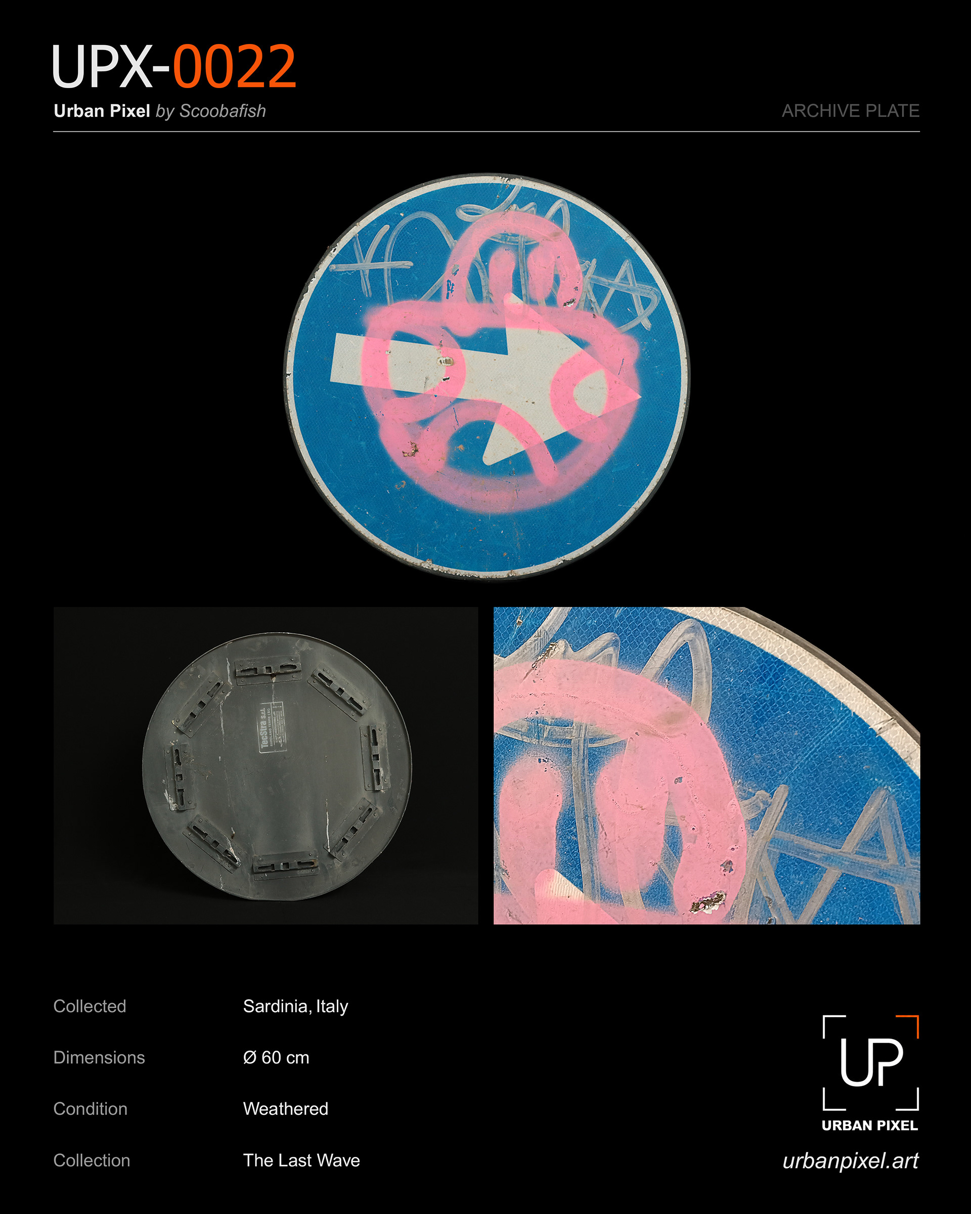 UPX-0022 — Urban Pixel Archive Plate