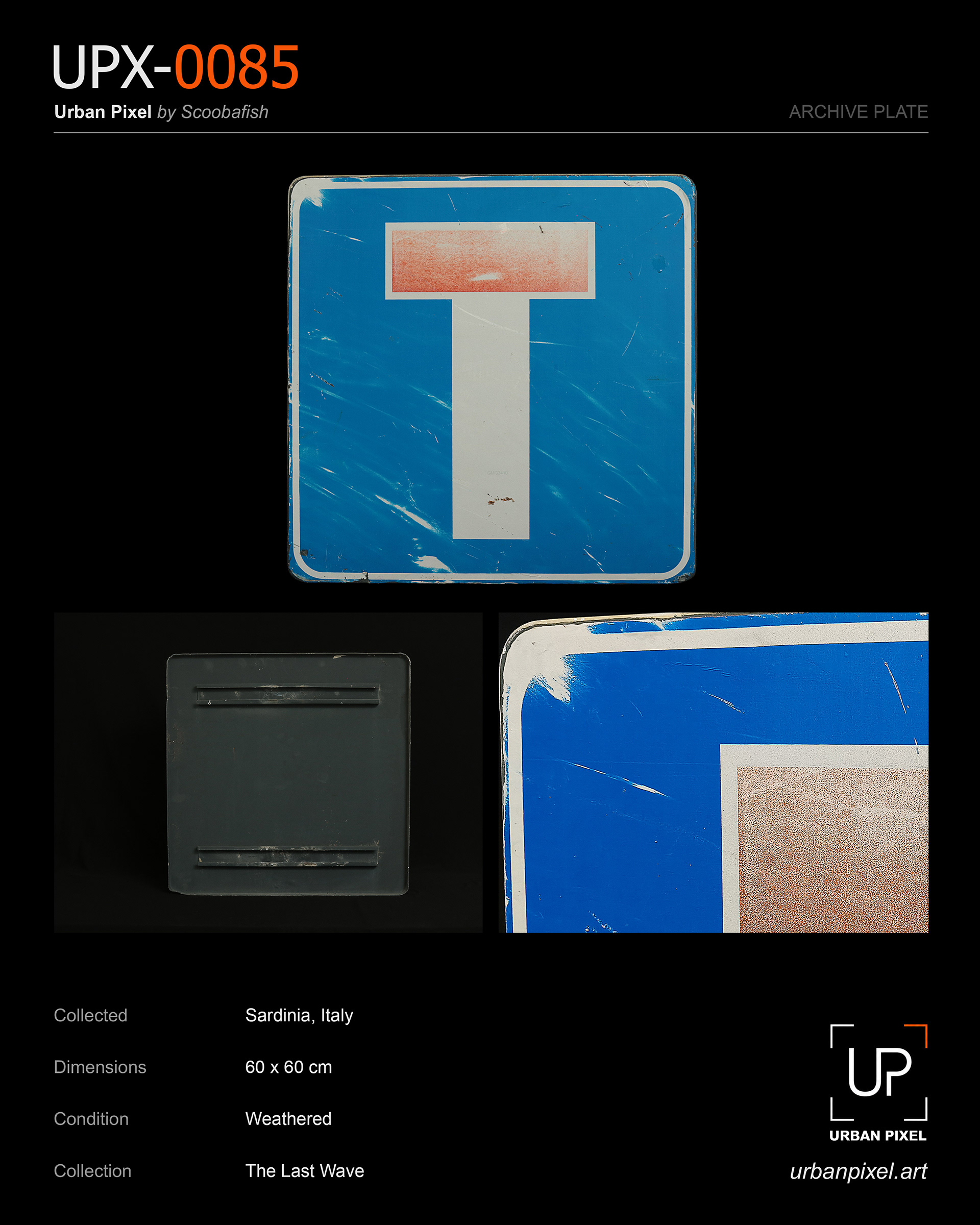 UPX-0085 — Urban Pixel Archive Plate