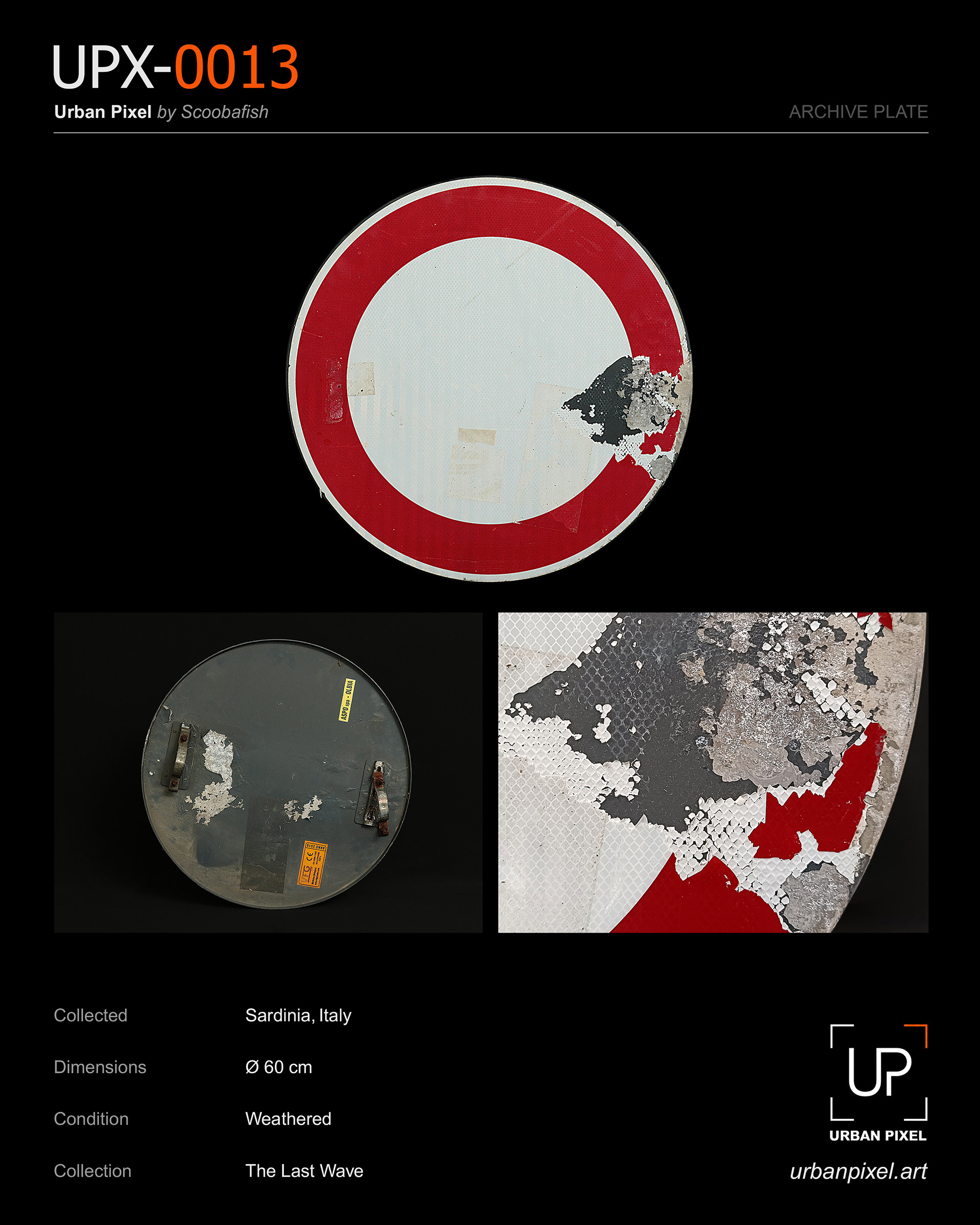 UPX-0013 — Urban Pixel Archive Plate