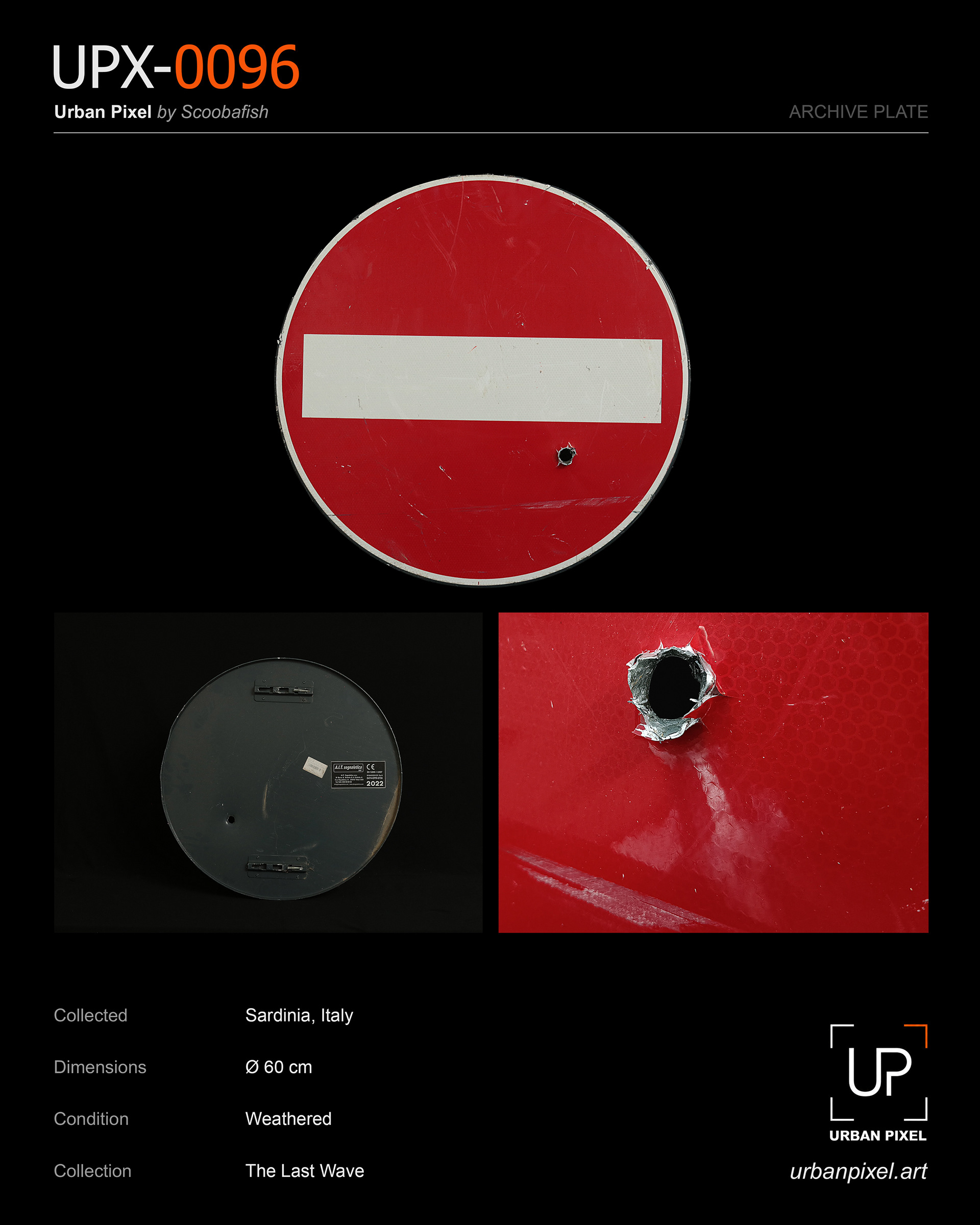 UPX-0096 — Urban Pixel Archive Plate