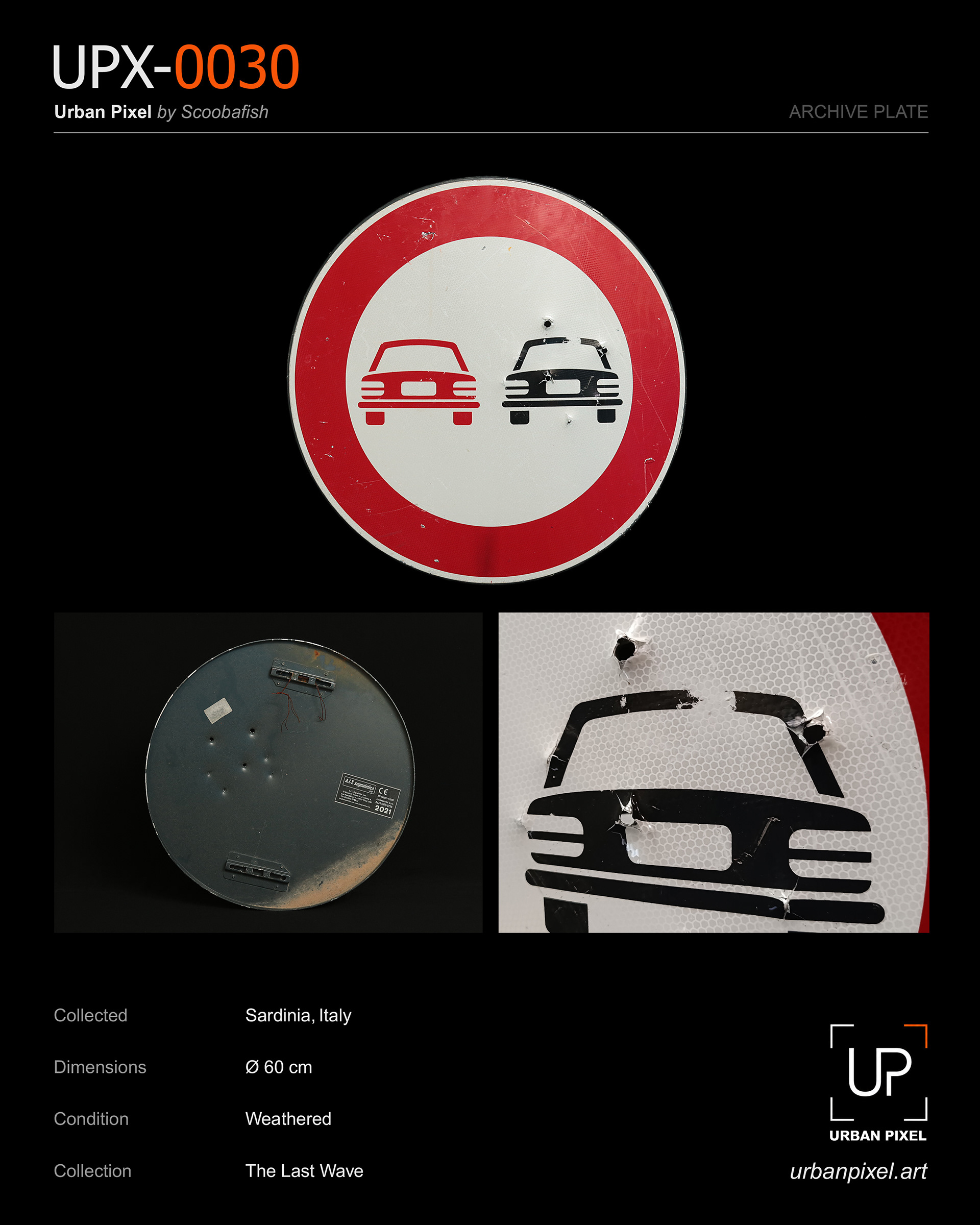 UPX-0030 — Urban Pixel Archive Plate