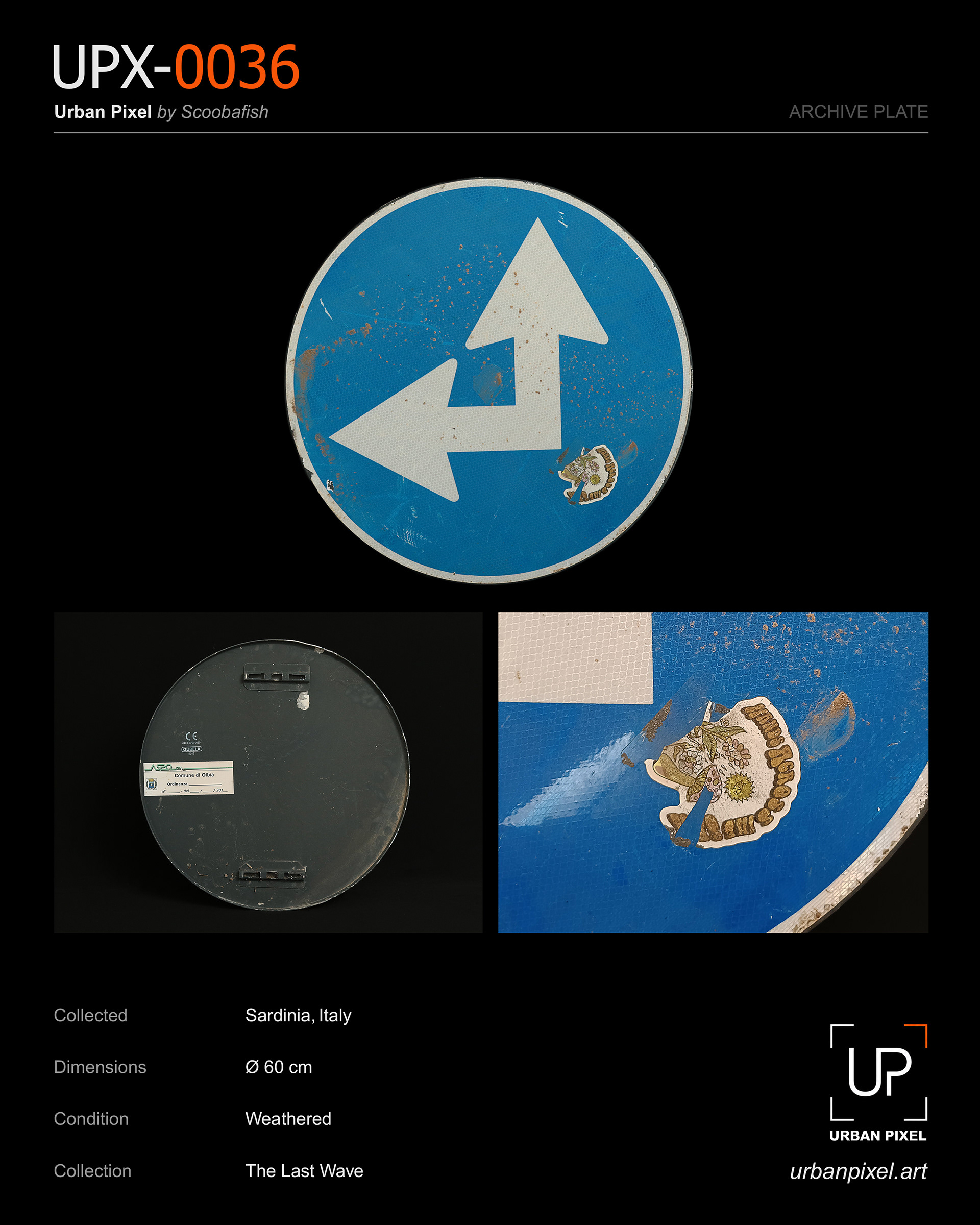 UPX-0036 — Urban Pixel Archive Plate