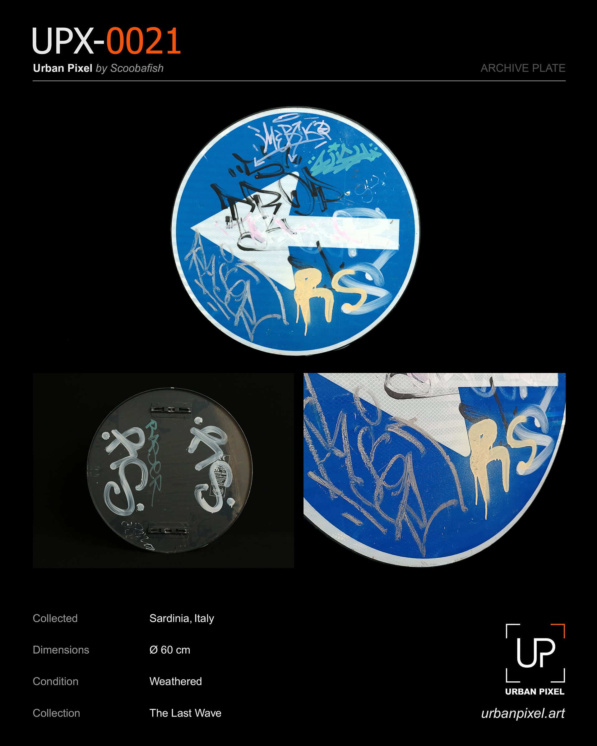 UPX-0021 — Urban Pixel Archive Plate