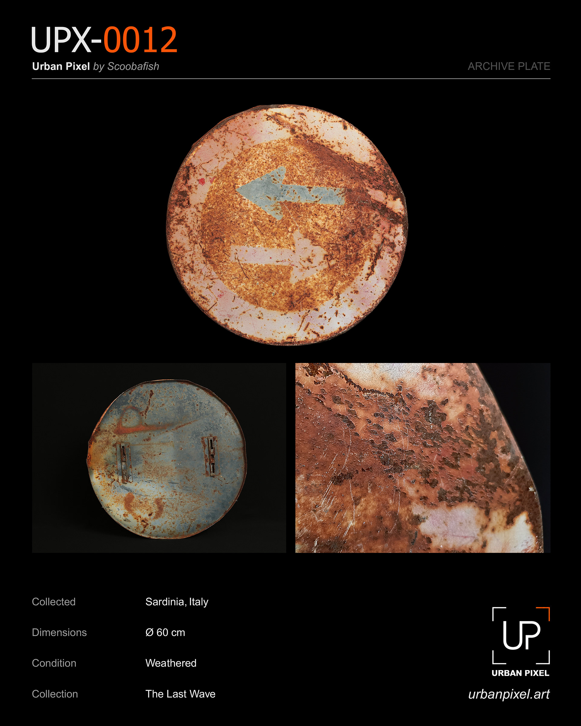 UPX-0012 — Urban Pixel Archive Plate