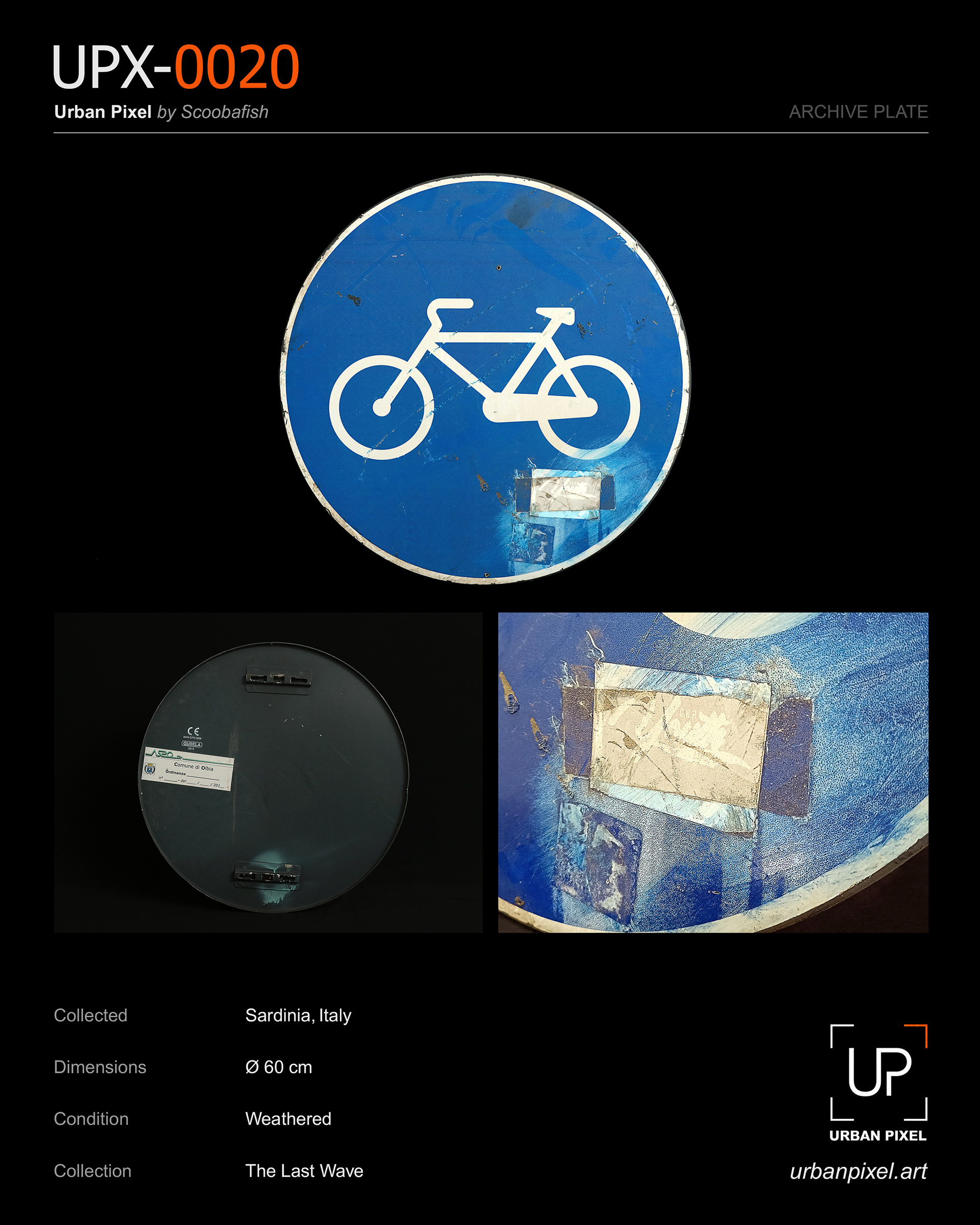 UPX-0020 — Urban Pixel Archive Plate