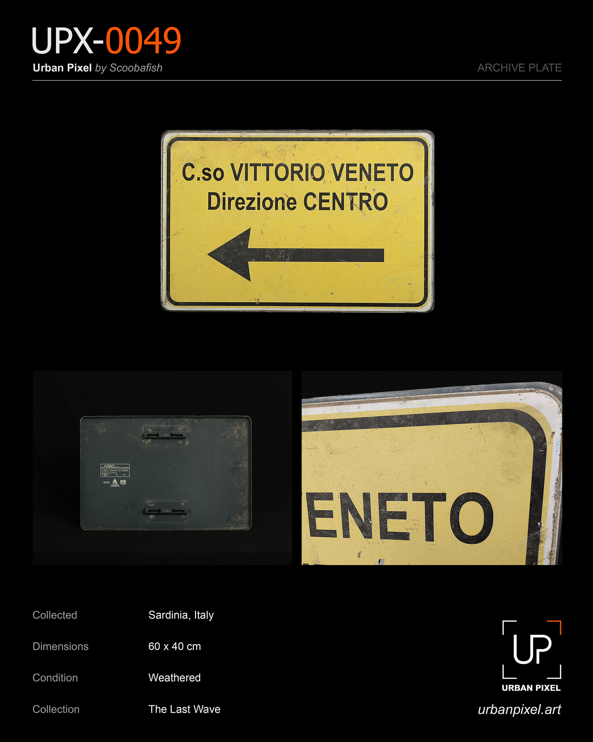 UPX-0049 — Urban Pixel Archive Plate