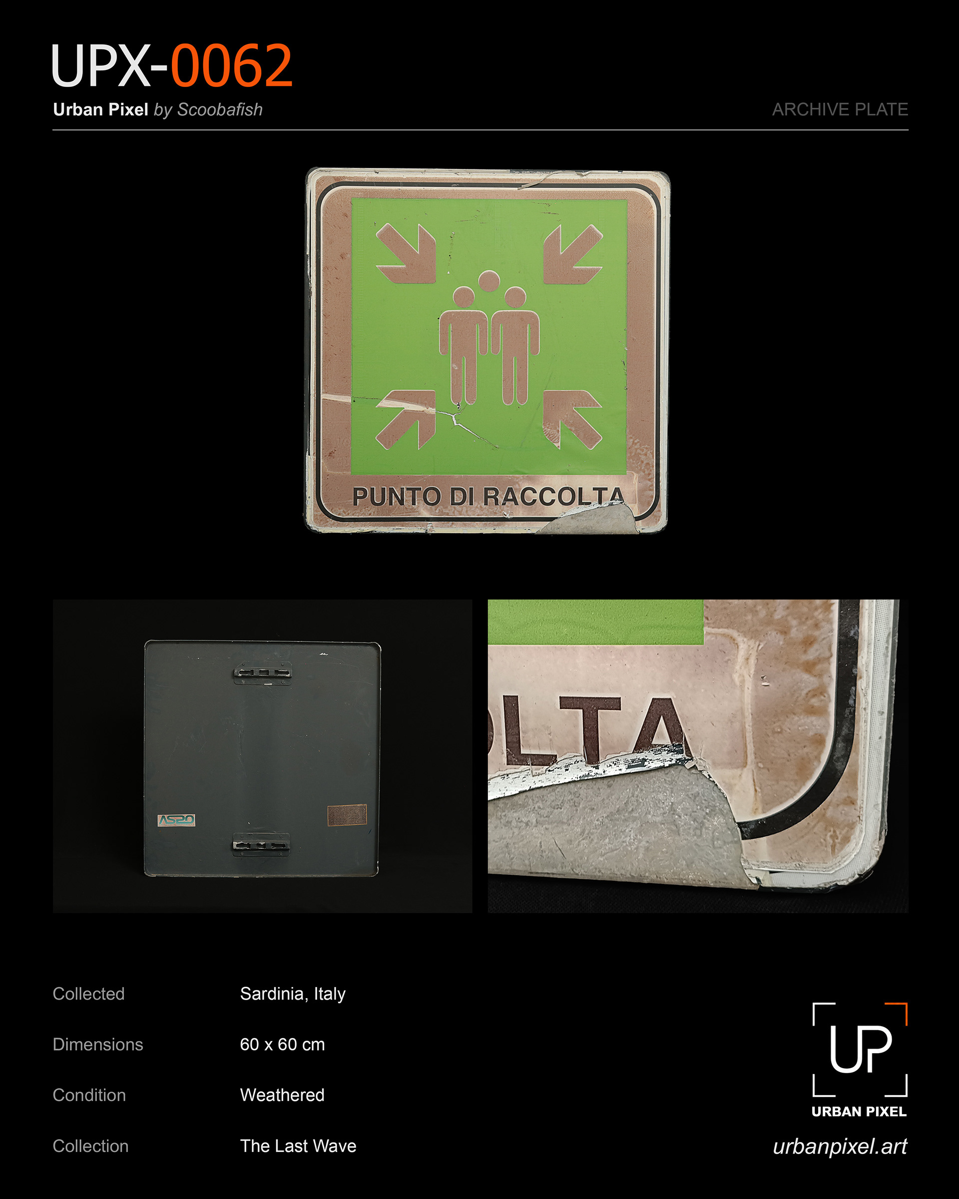 UPX-0062 — Urban Pixel Archive Plate
