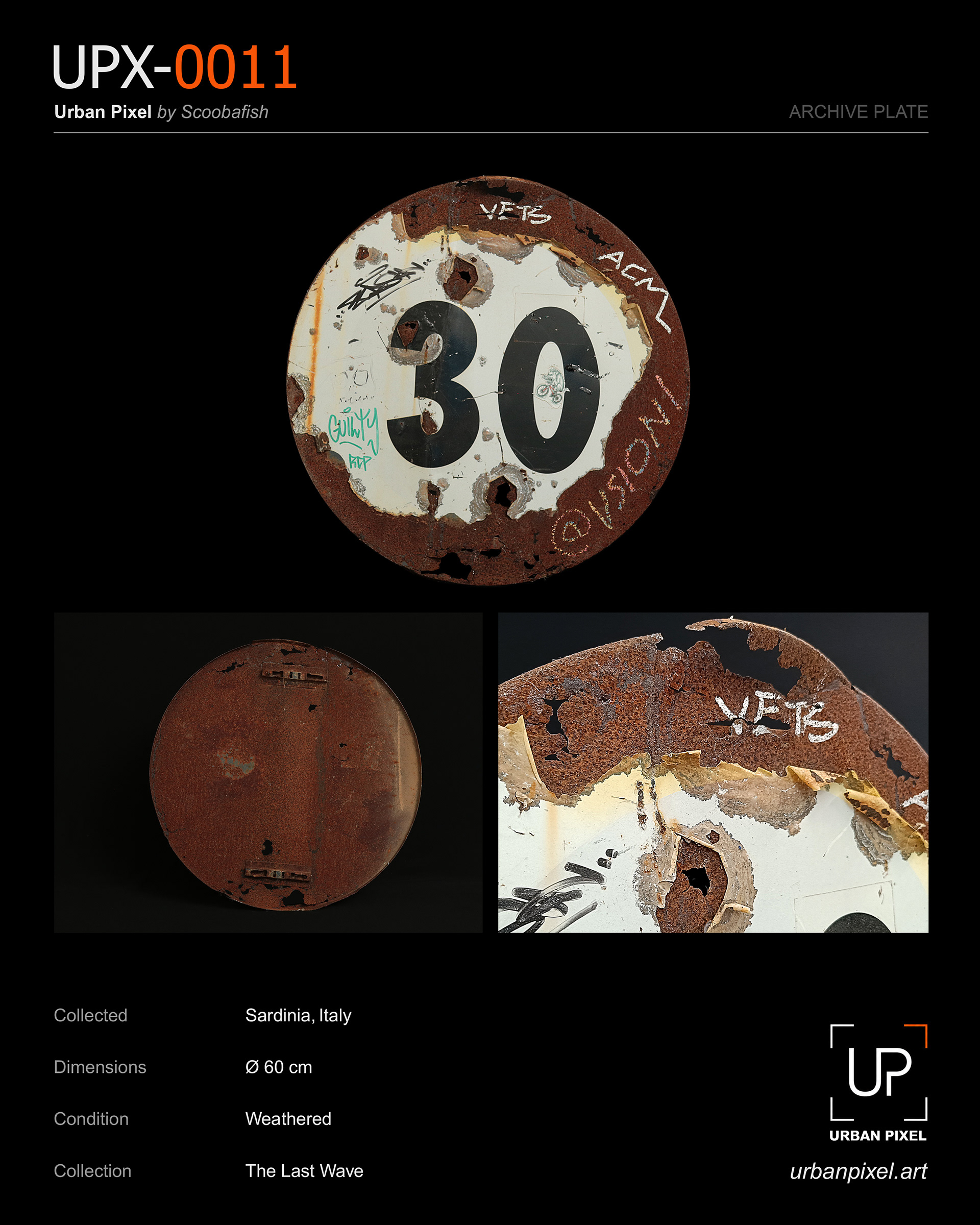 UPX-0011 — Urban Pixel Archive Plate