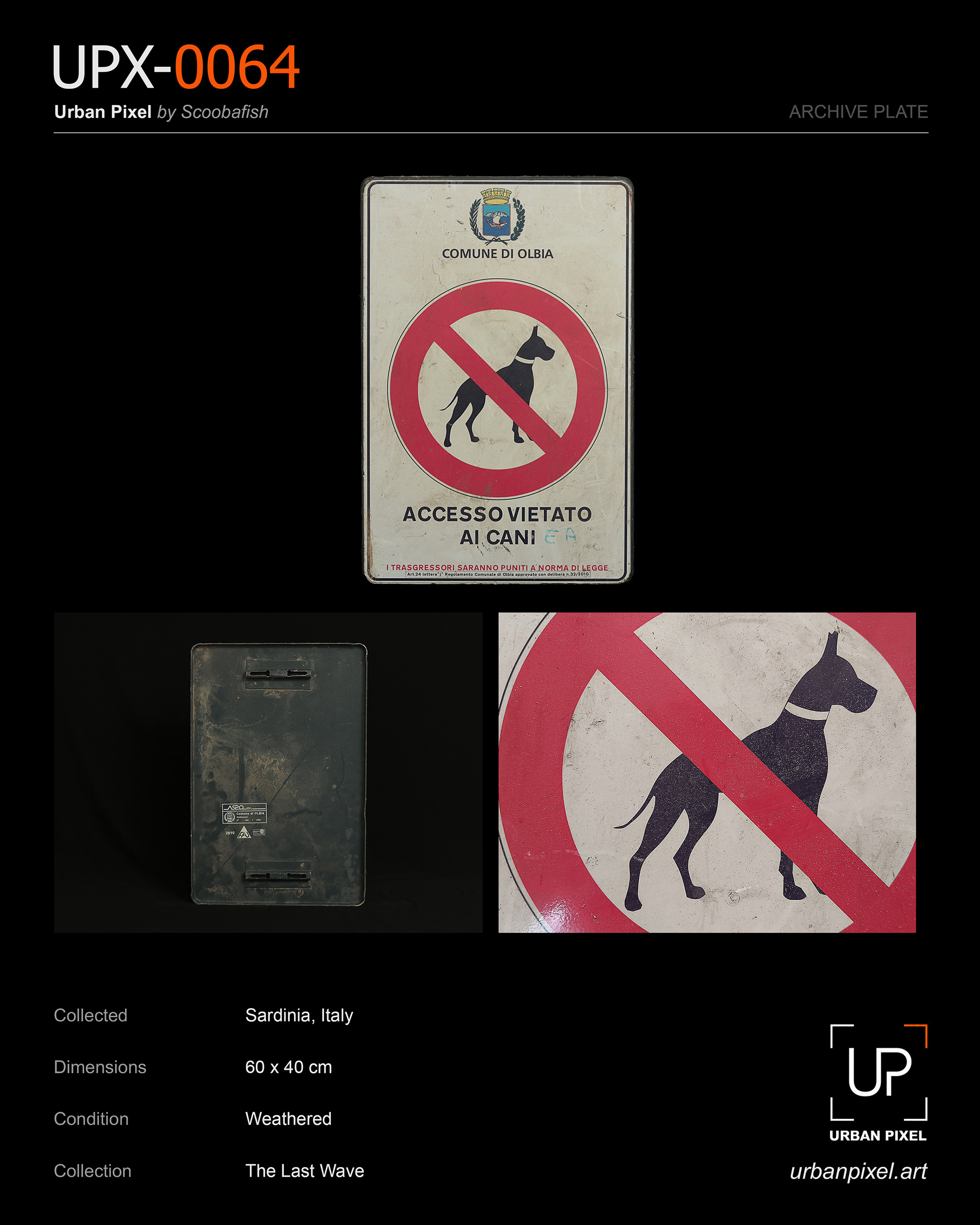 UPX-0064 — Urban Pixel Archive Plate