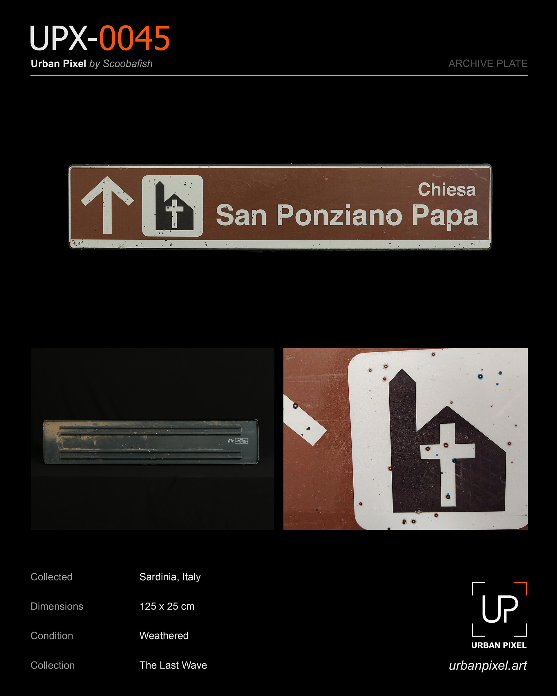 UPX-0045 — Urban Pixel Archive Plate