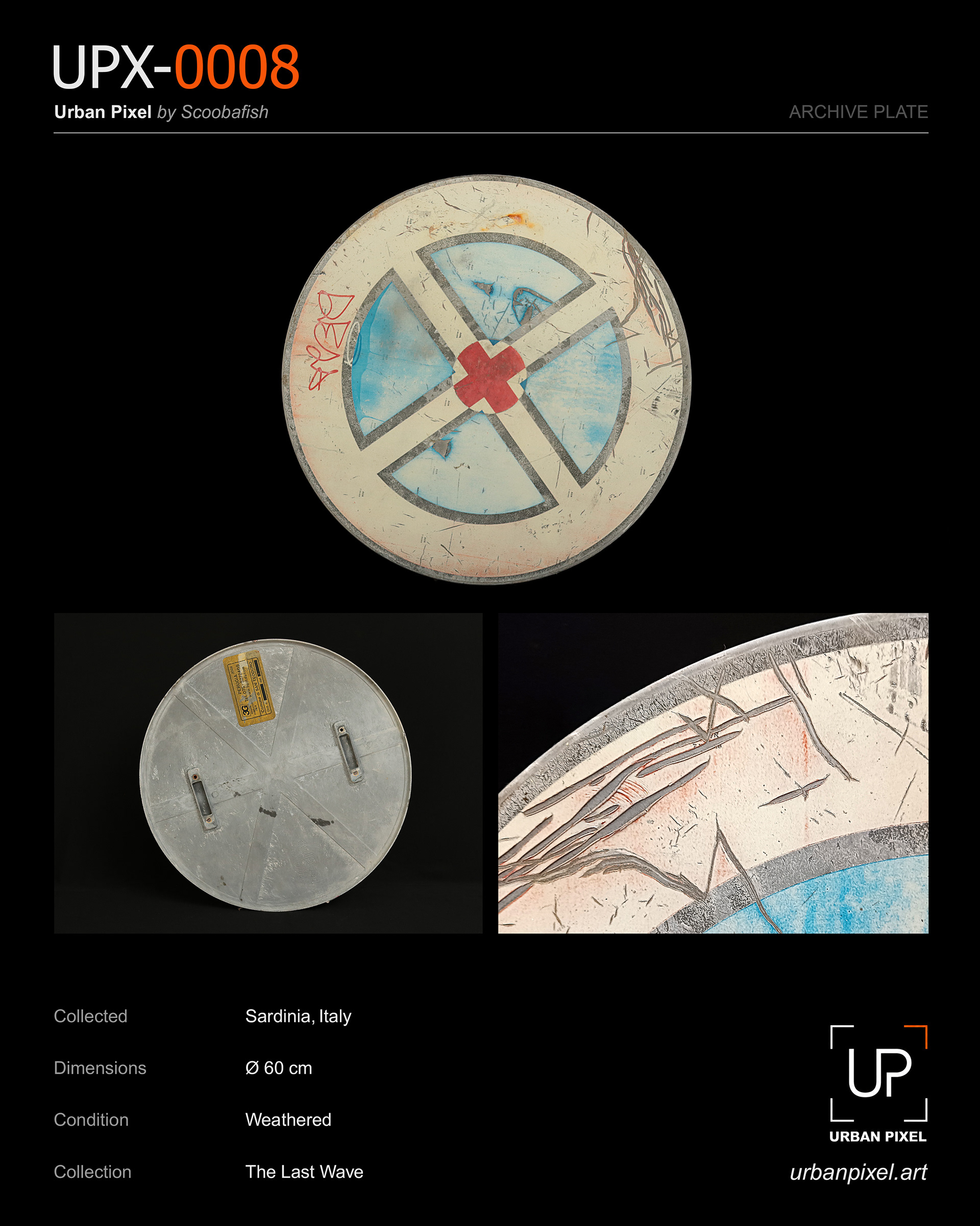 UPX-0008 — Urban Pixel Archive Plate