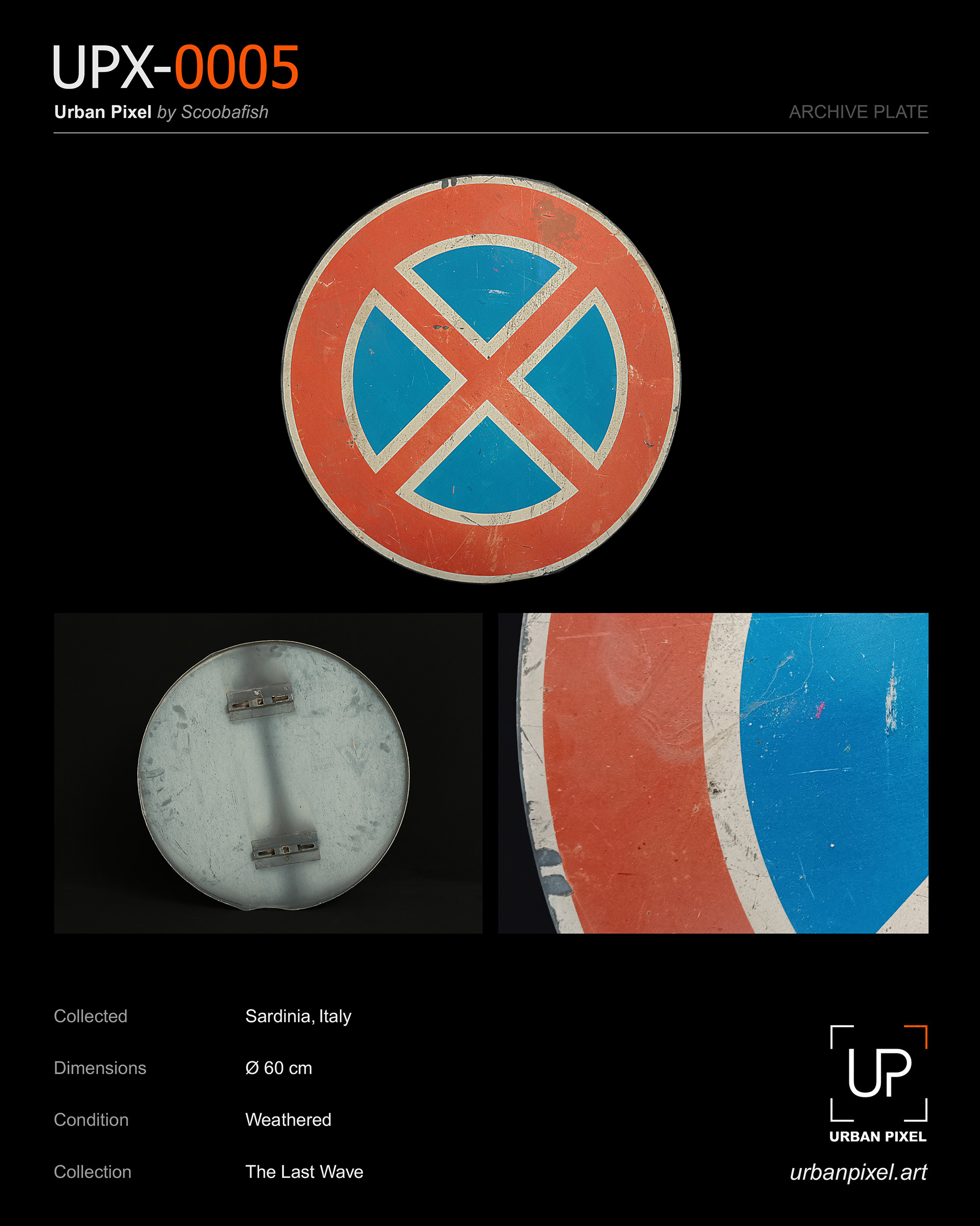 UPX-0005 — Urban Pixel Archive Plate