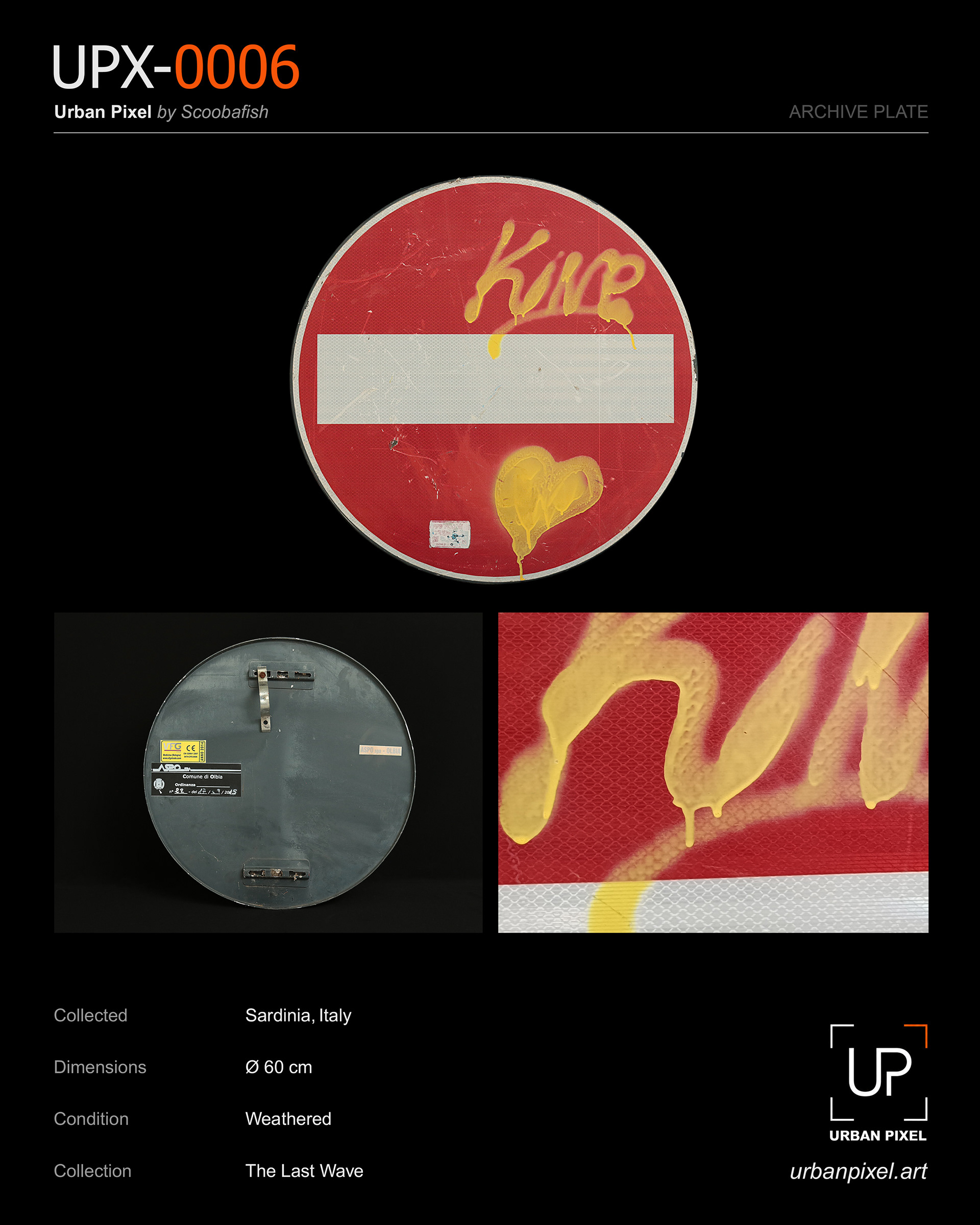 UPX-0006 — Urban Pixel Archive Plate