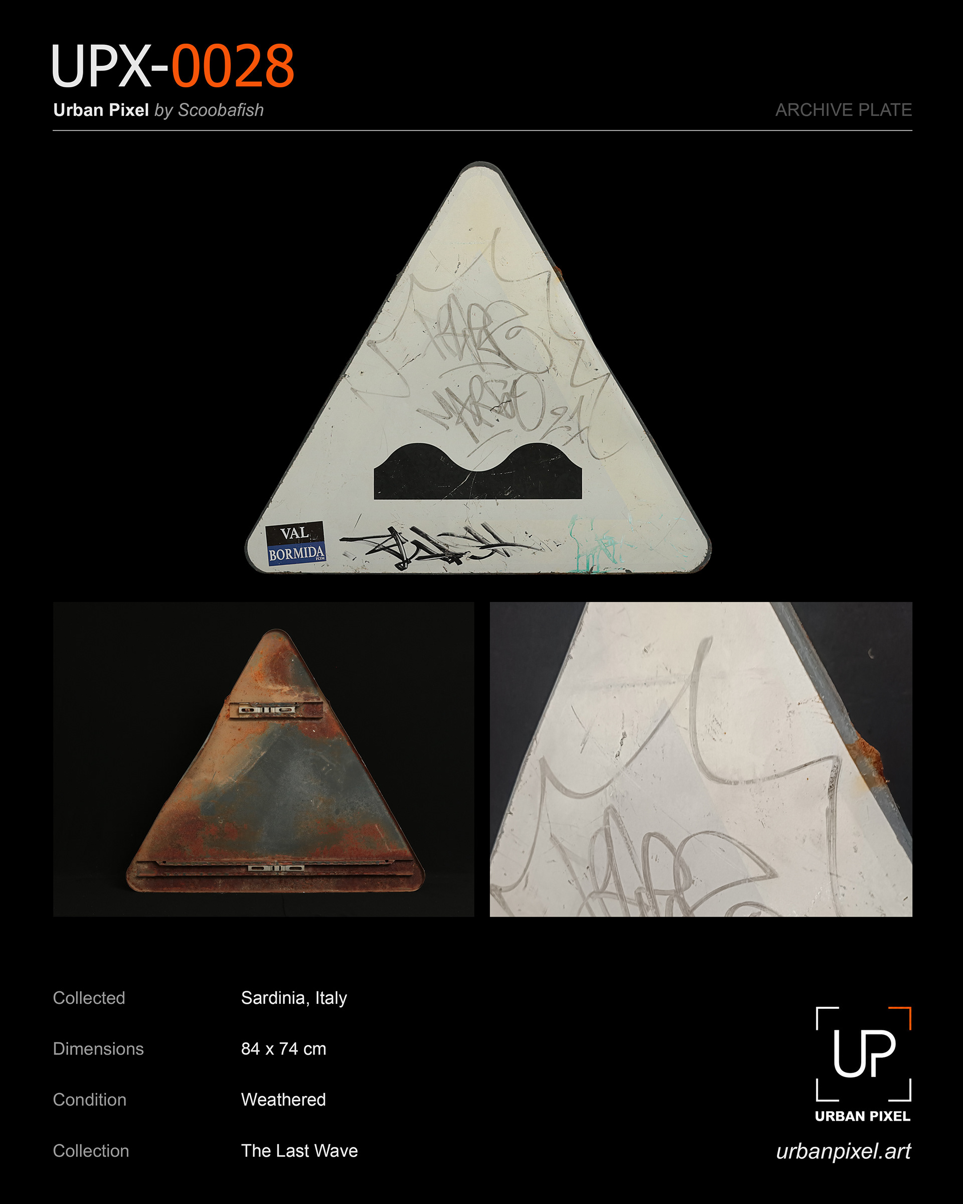 UPX-0028 — Urban Pixel Archive Plate
