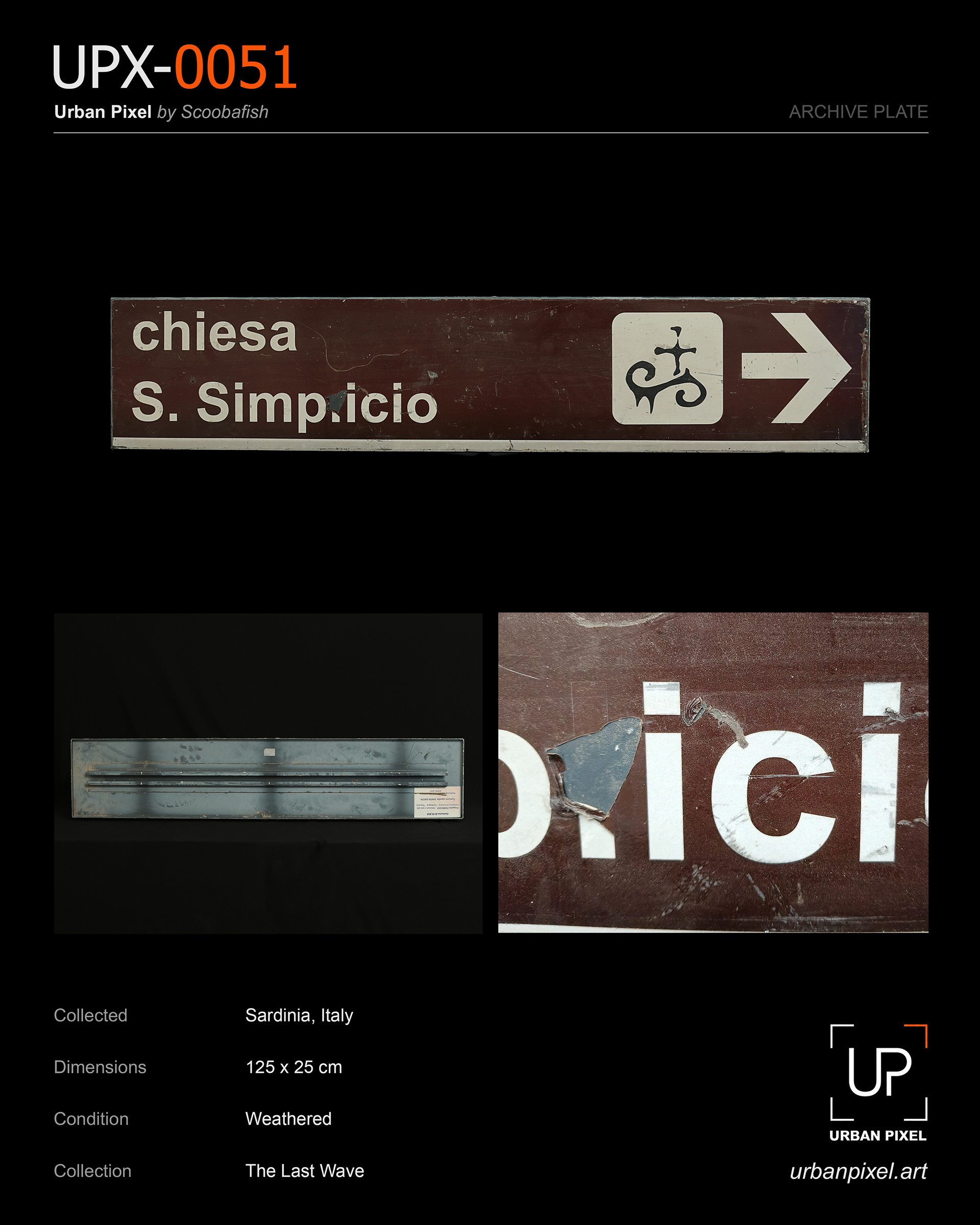 UPX-0051 — Urban Pixel Archive Plate