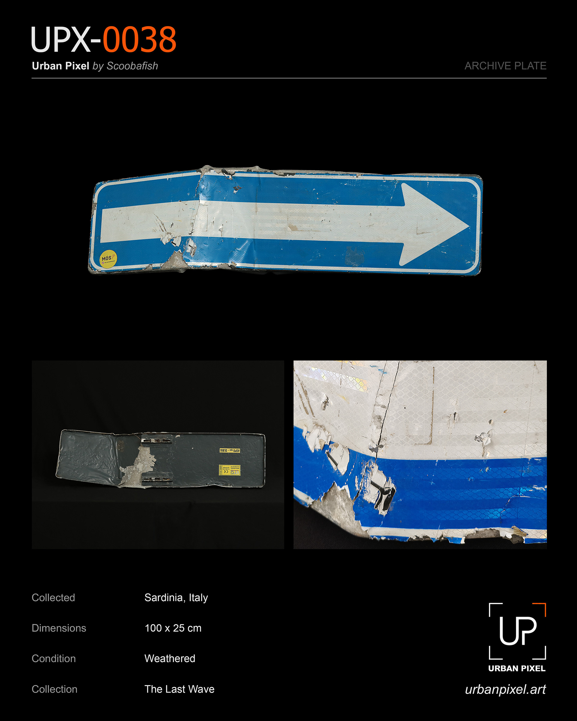 UPX-0038 — Urban Pixel Archive Plate