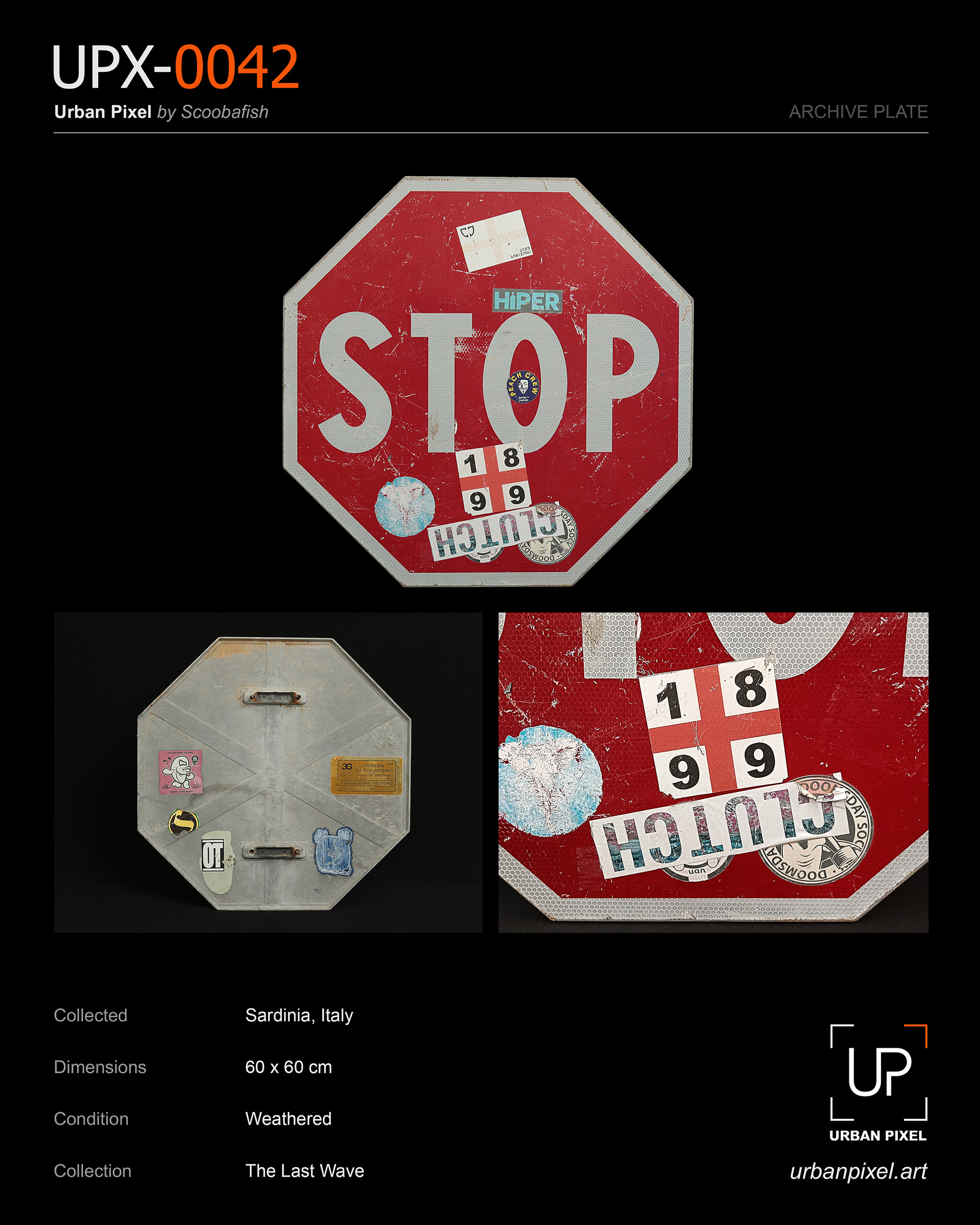 UPX-0042 — Urban Pixel Archive Plate
