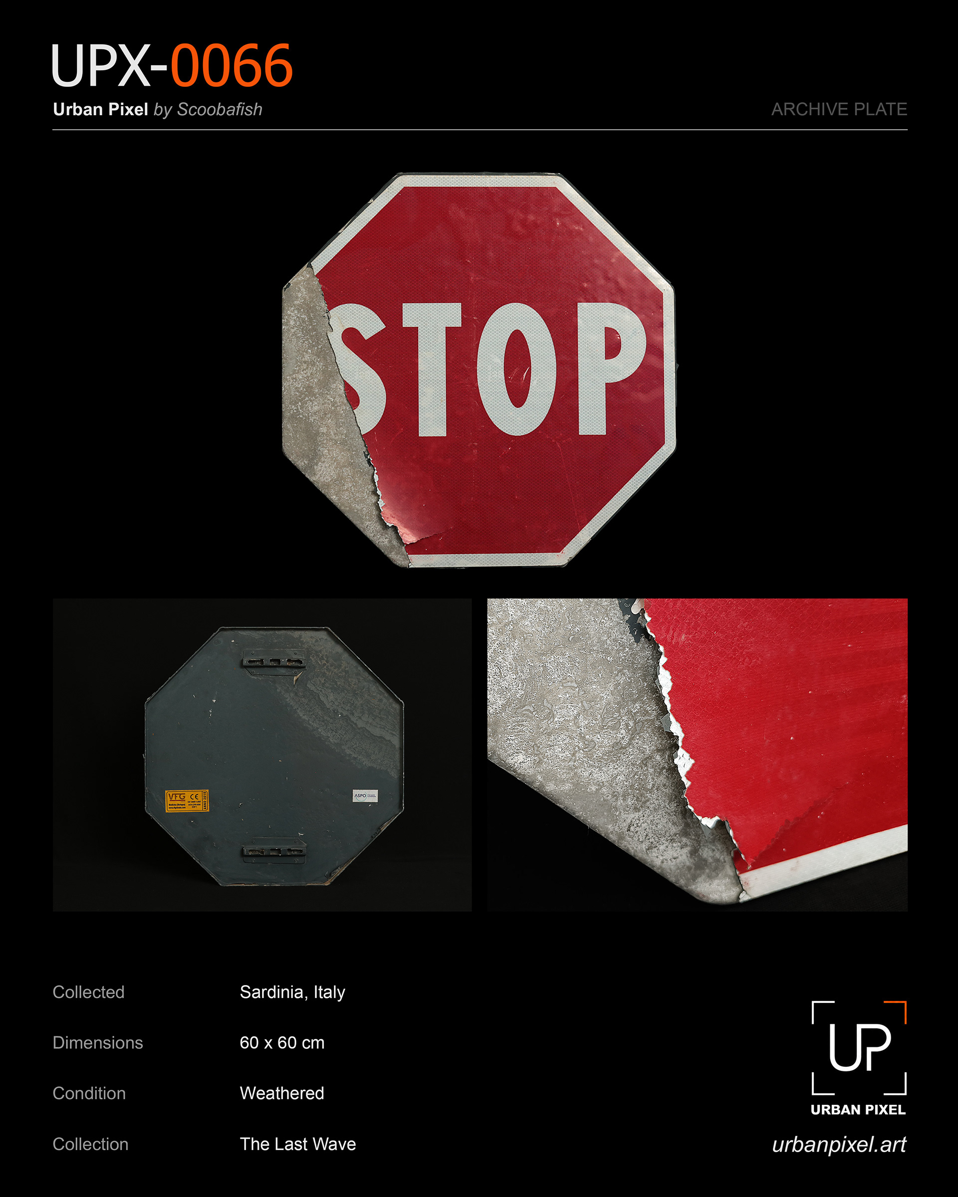 UPX-0066 — Urban Pixel Archive Plate