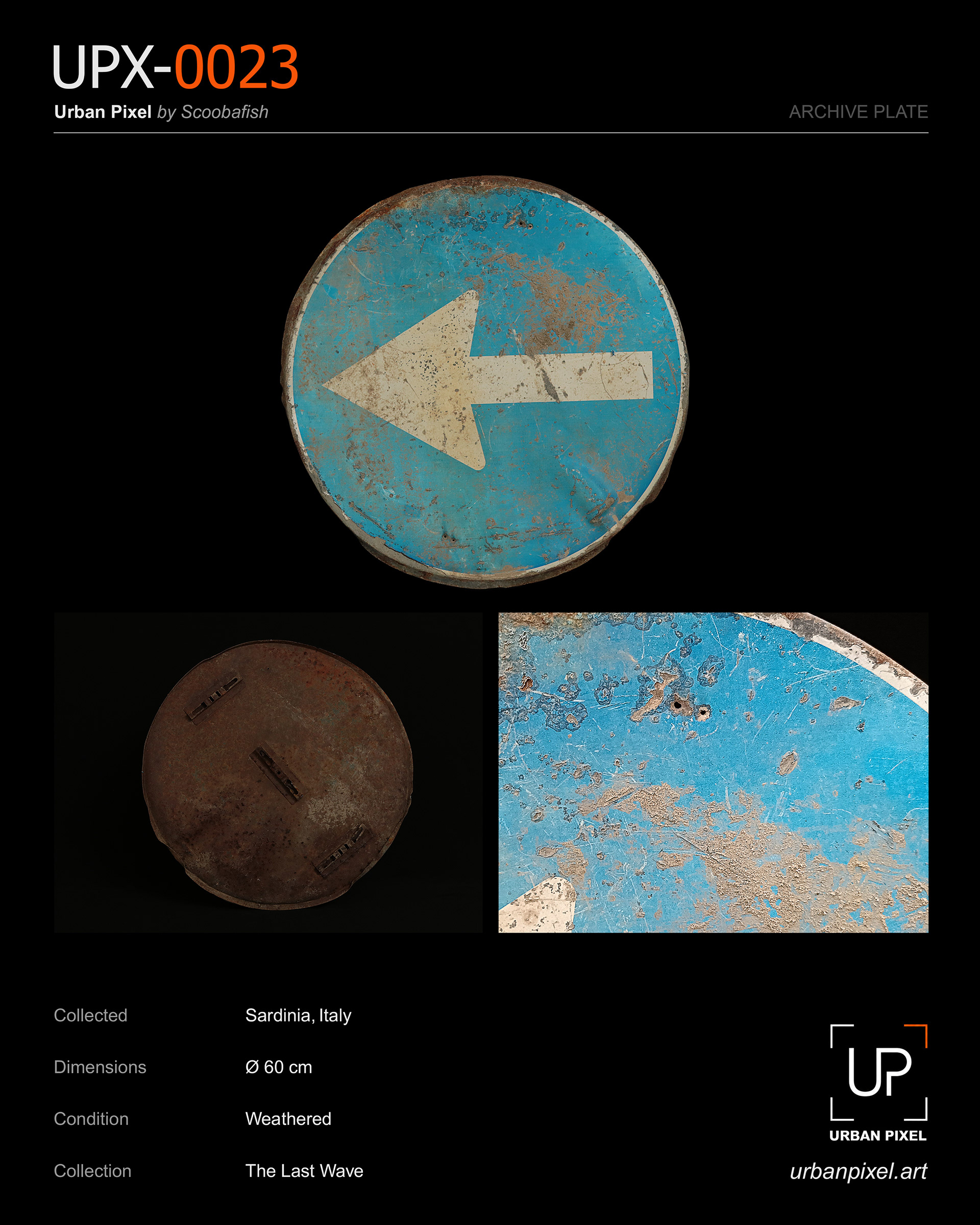 UPX-0023 — Urban Pixel Archive Plate