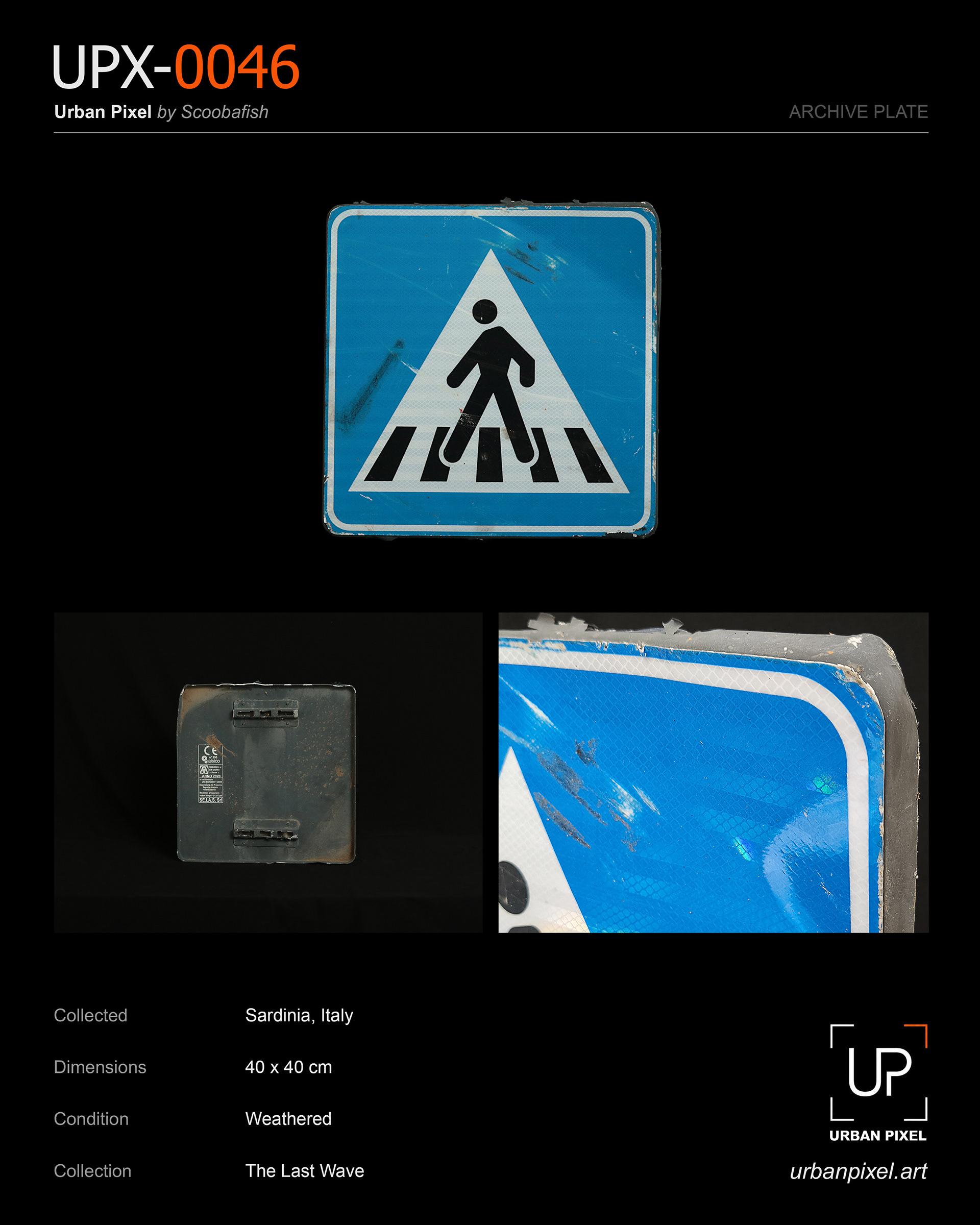 UPX-0046 — Urban Pixel Archive Plate