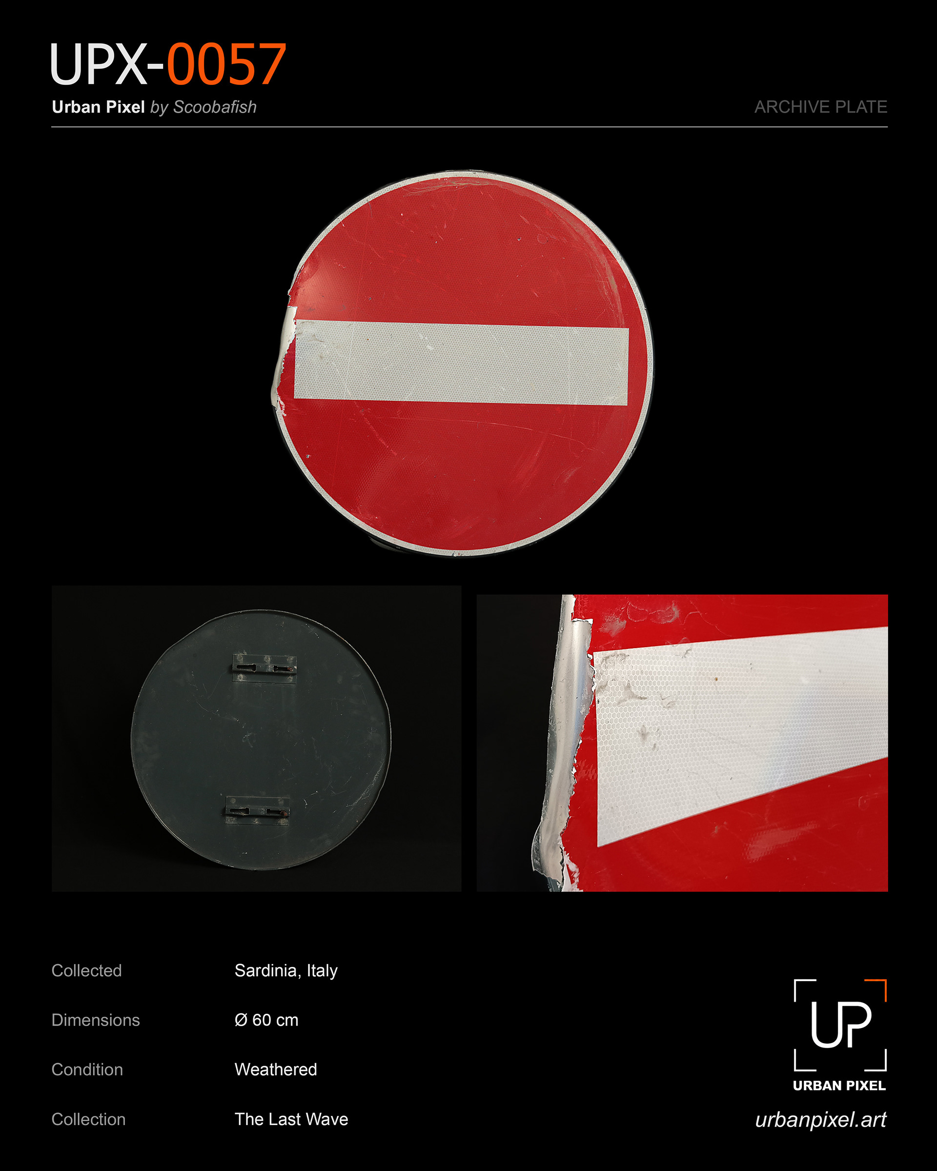 UPX-0057 — Urban Pixel Archive Plate