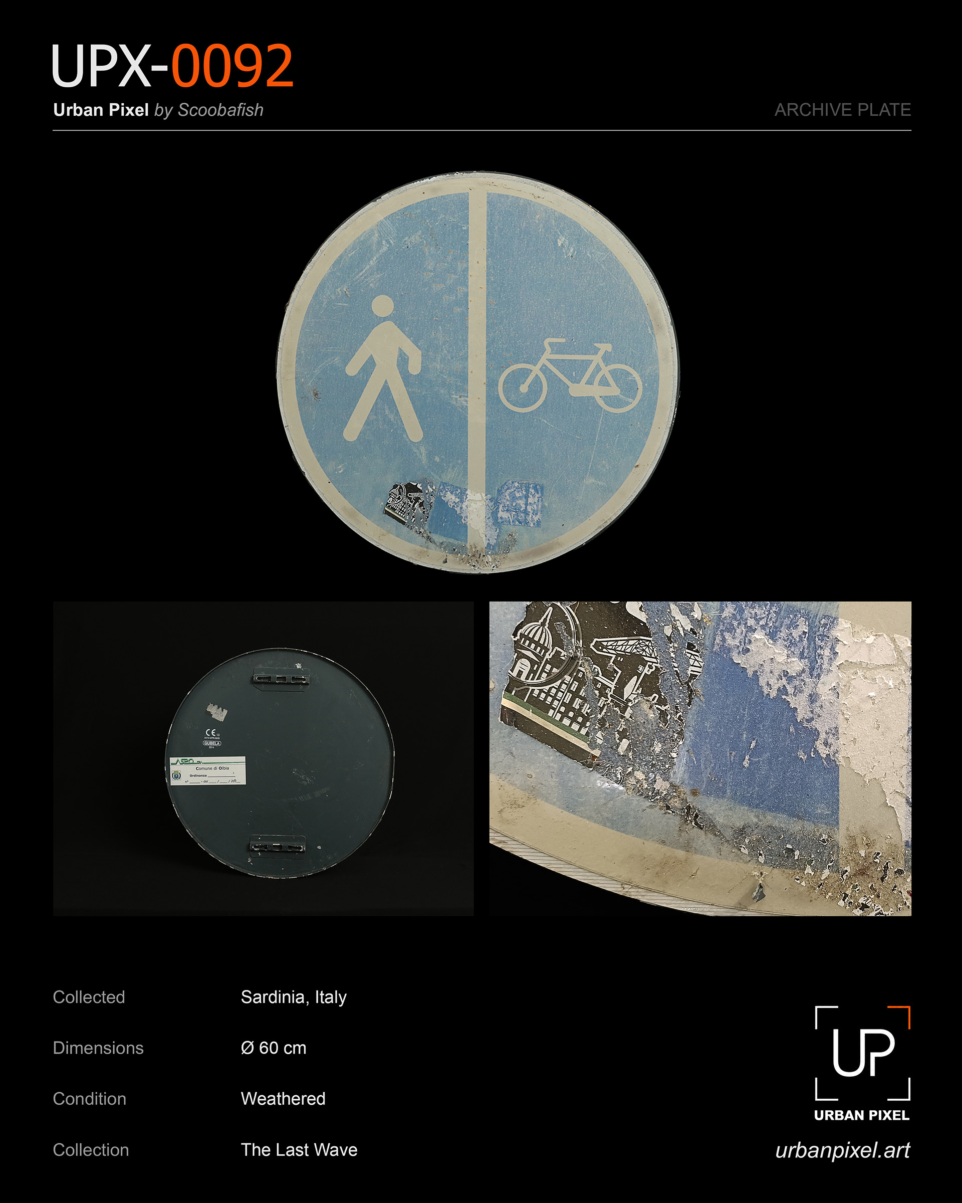 UPX-0092 — Urban Pixel Archive Plate