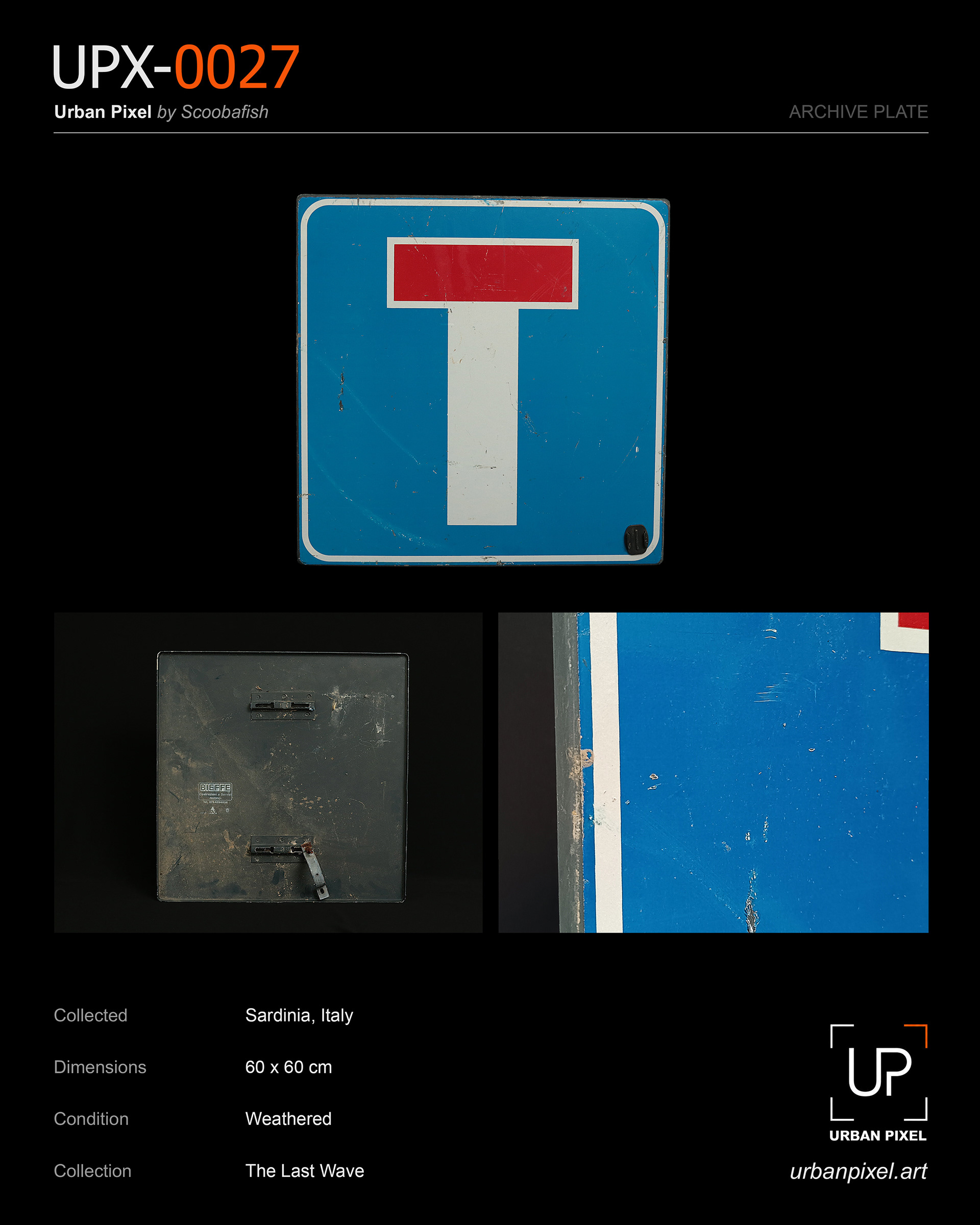 UPX-0027 — Urban Pixel Archive Plate
