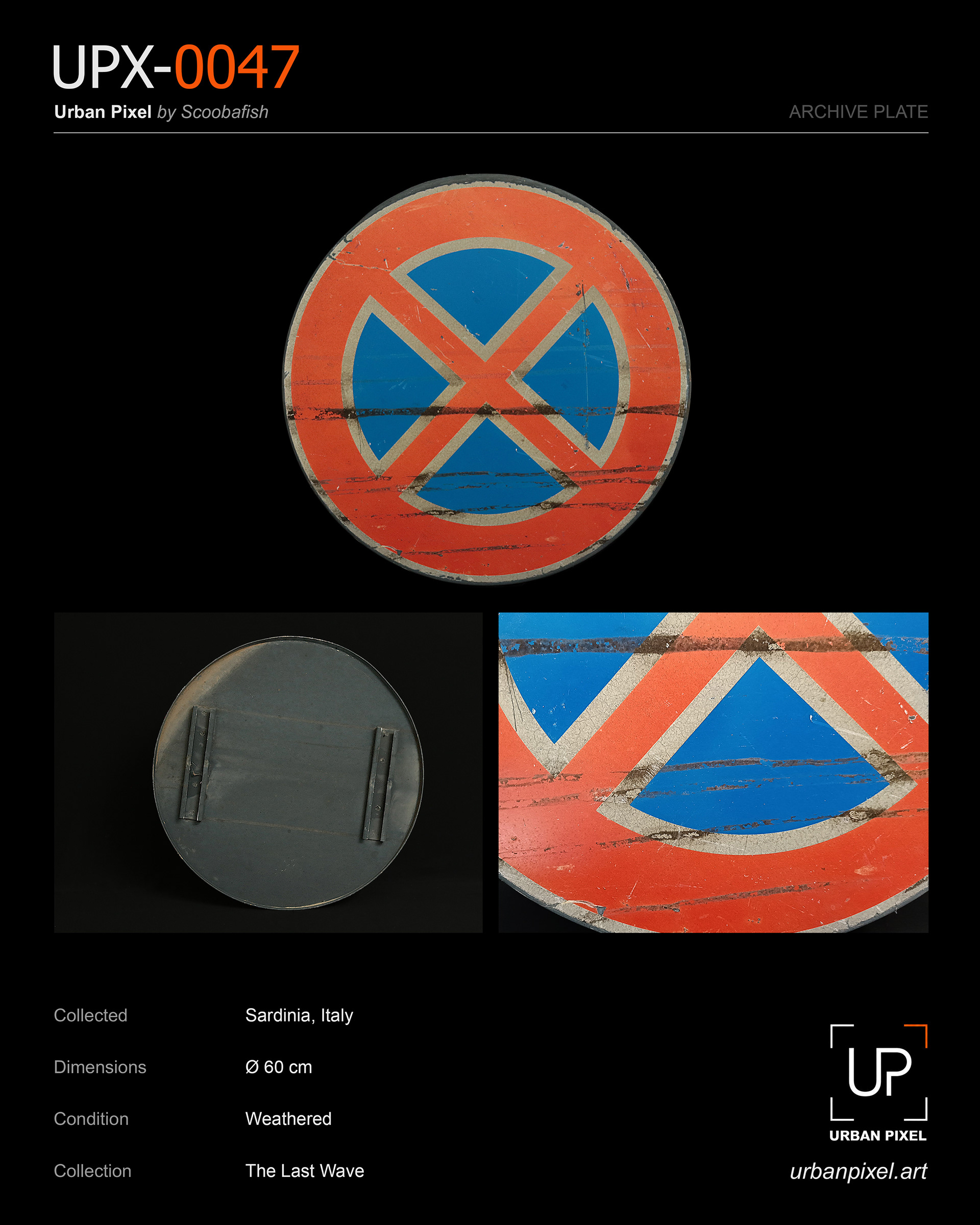UPX-0047 — Urban Pixel Archive Plate
