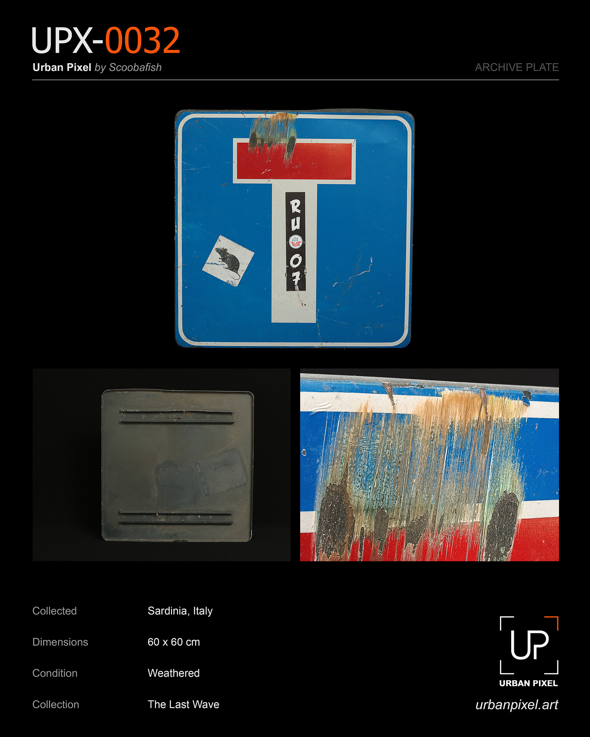 UPX-0032 — Urban Pixel Archive Plate