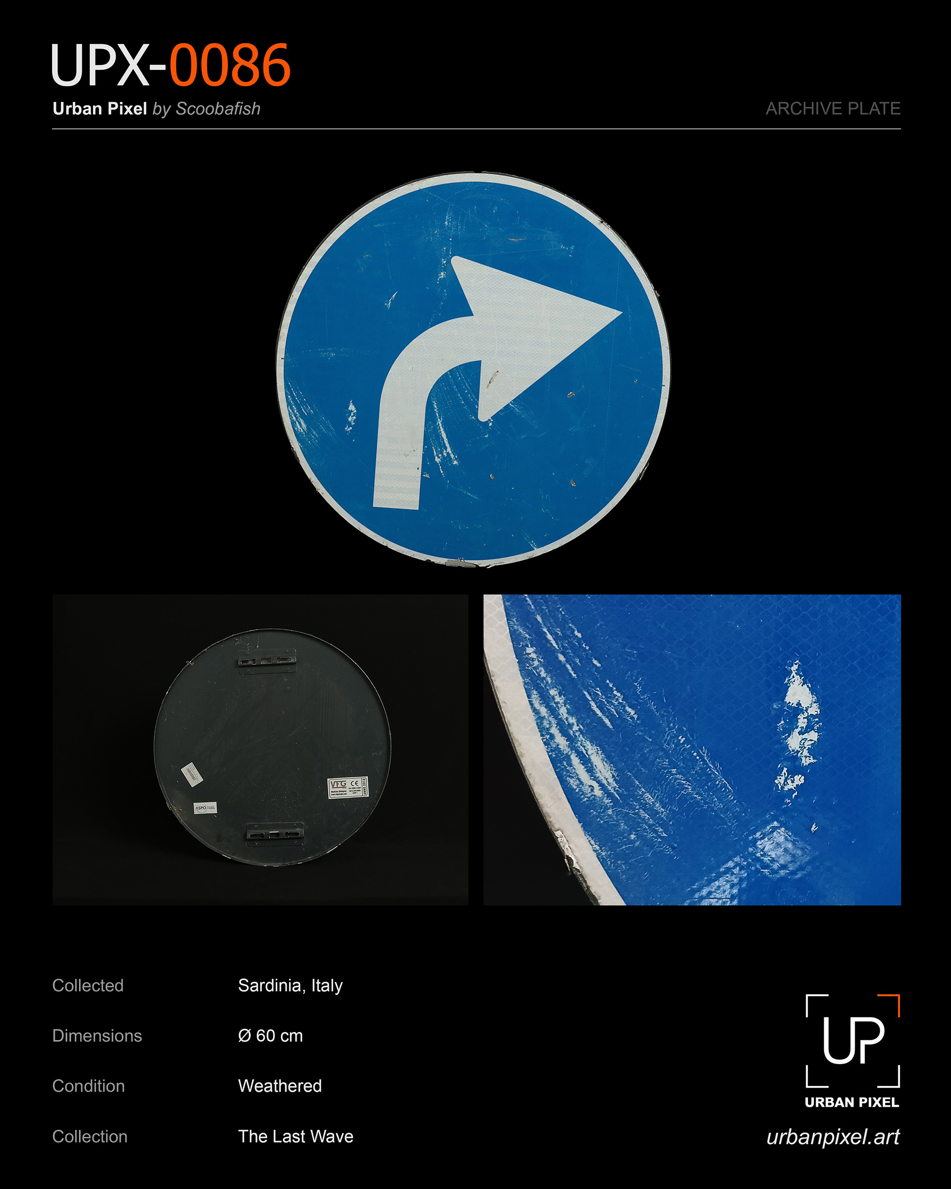 UPX-0086 — Urban Pixel Archive Plate