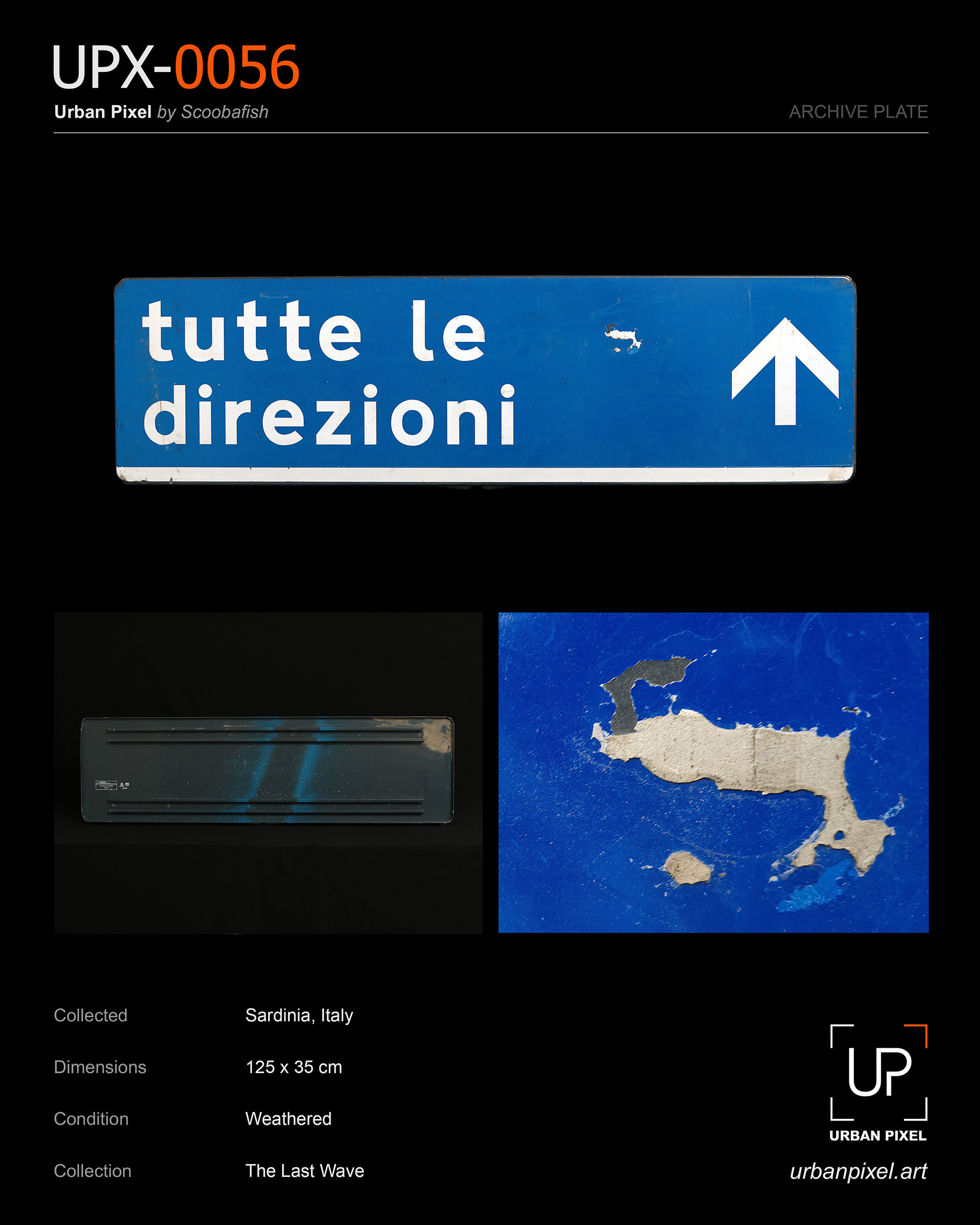 UPX-0056 — Urban Pixel Archive Plate