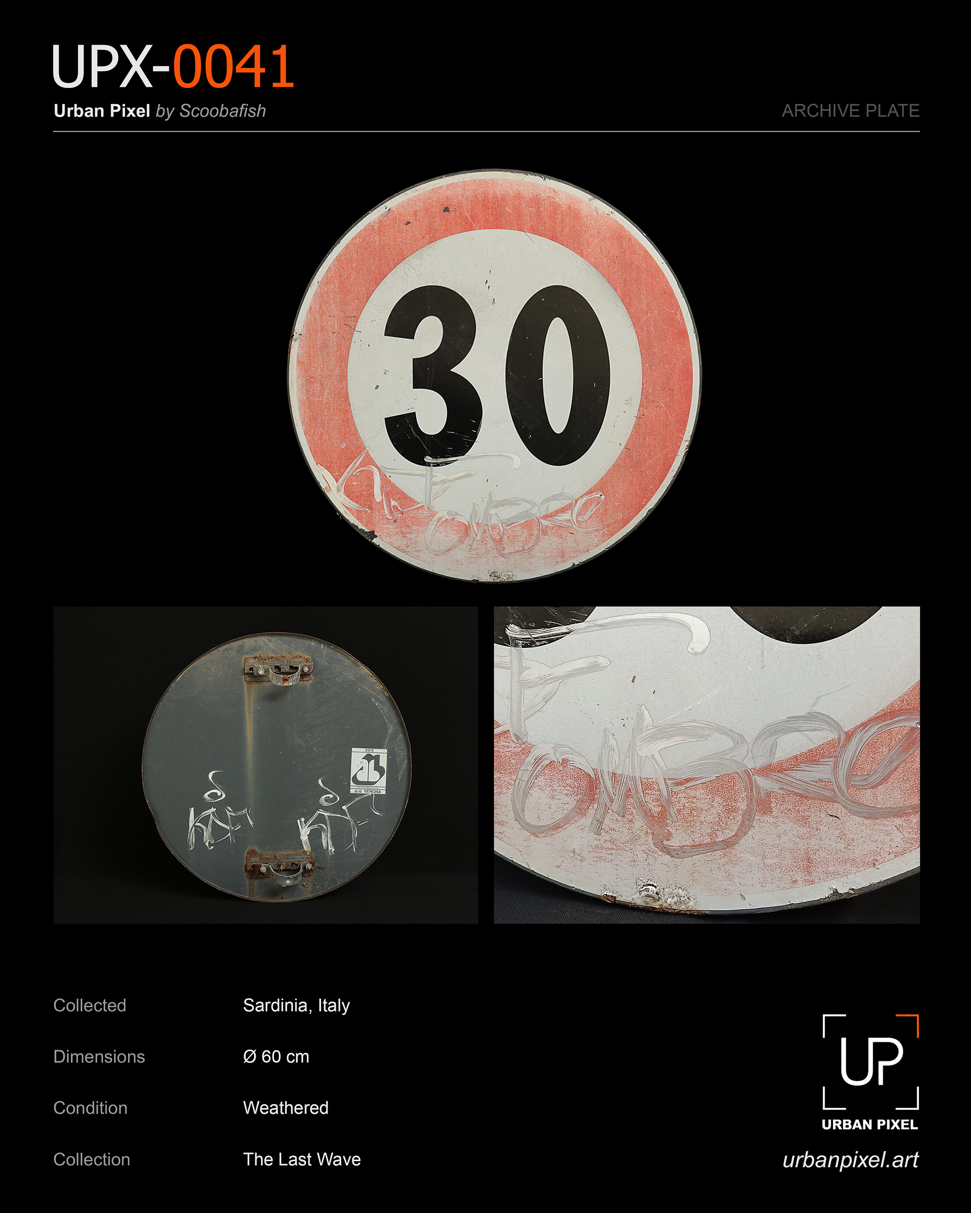 UPX-0041 — Urban Pixel Archive Plate