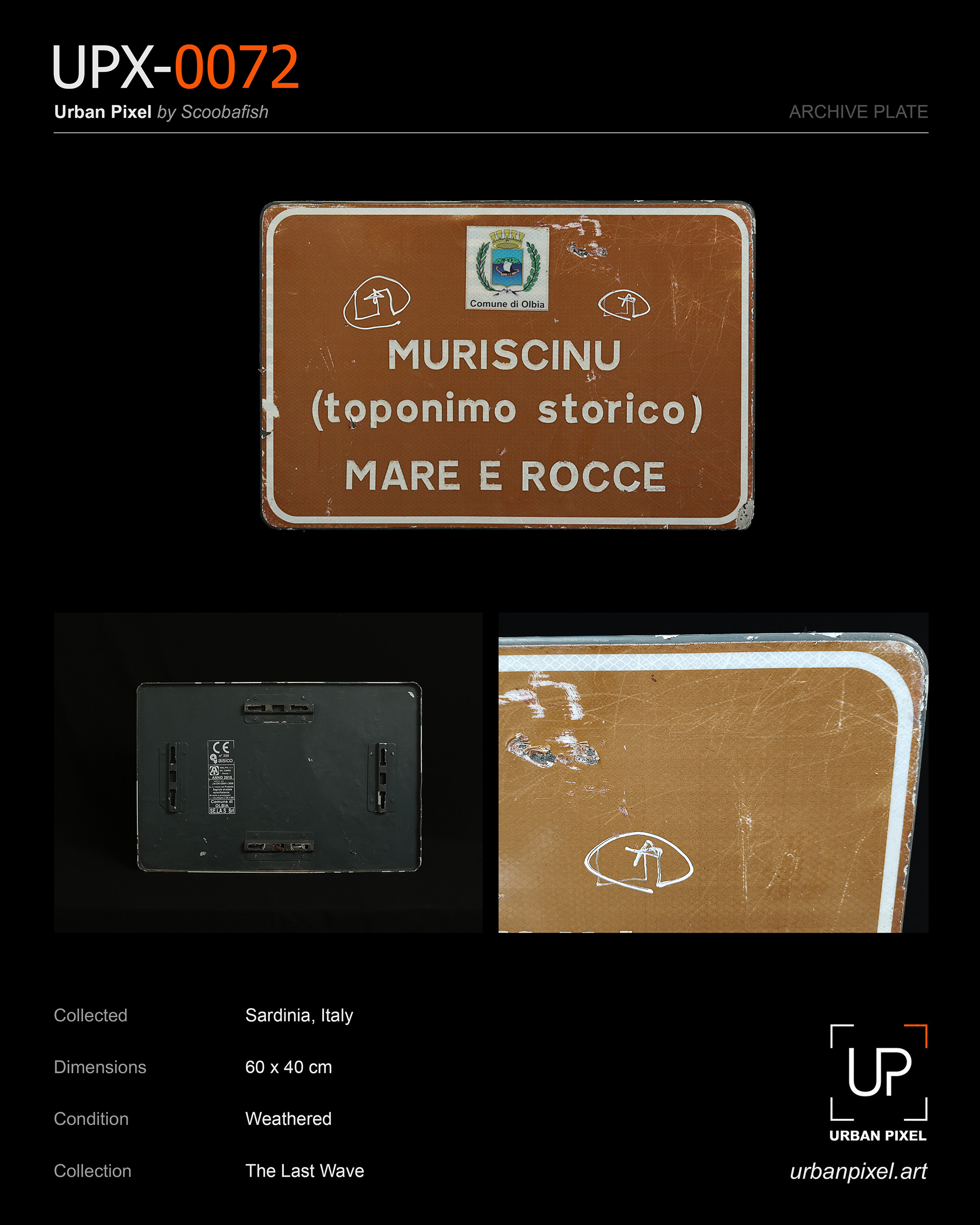 UPX-0072 — Urban Pixel Archive Plate