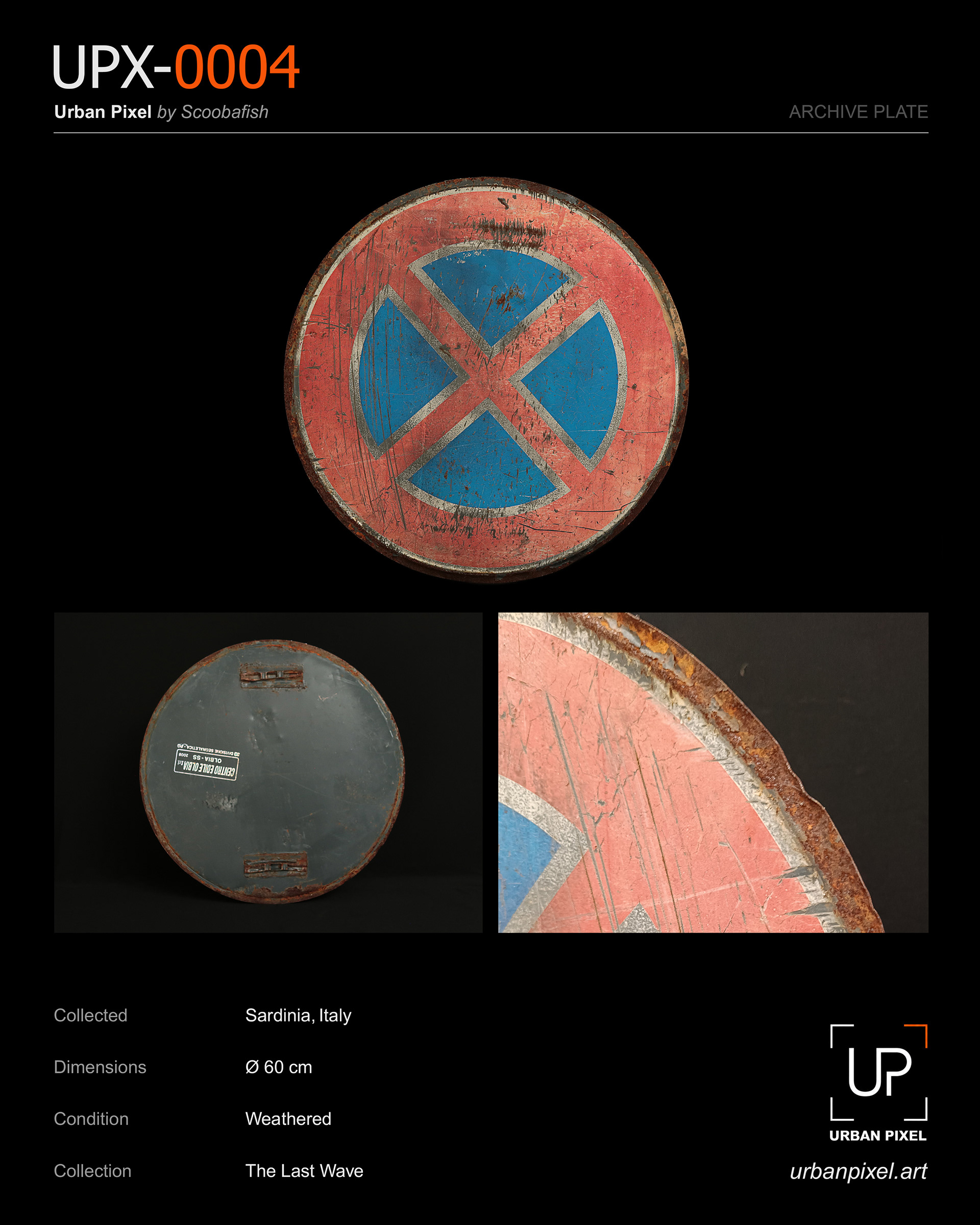 UPX-0004 — Urban Pixel Archive Plate