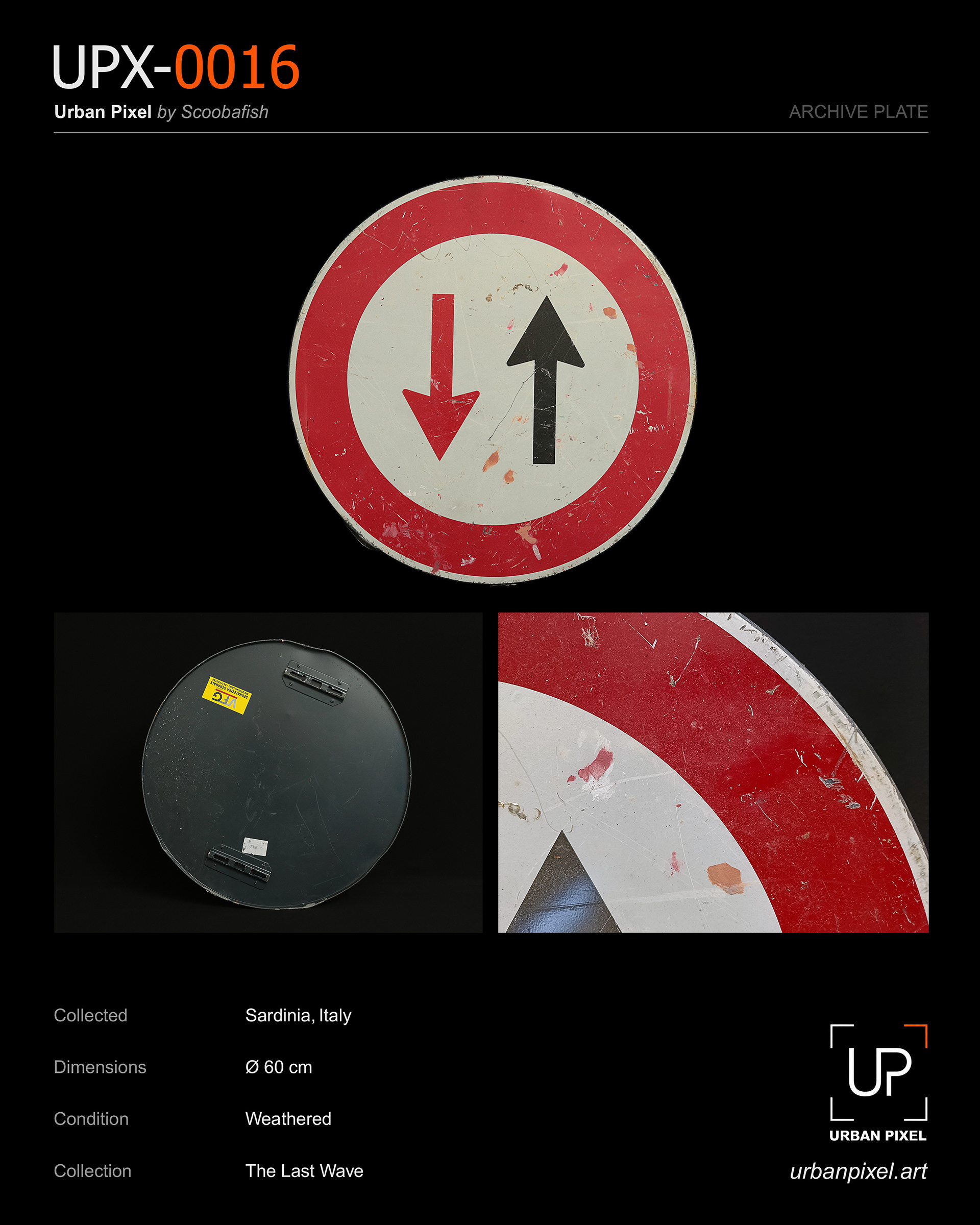 UPX-0016 — Urban Pixel Archive Plate