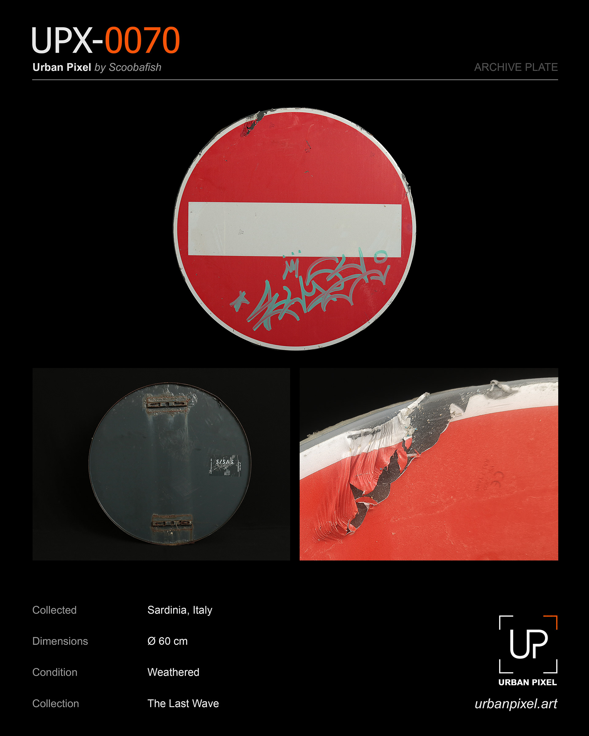 UPX-0070 — Urban Pixel Archive Plate