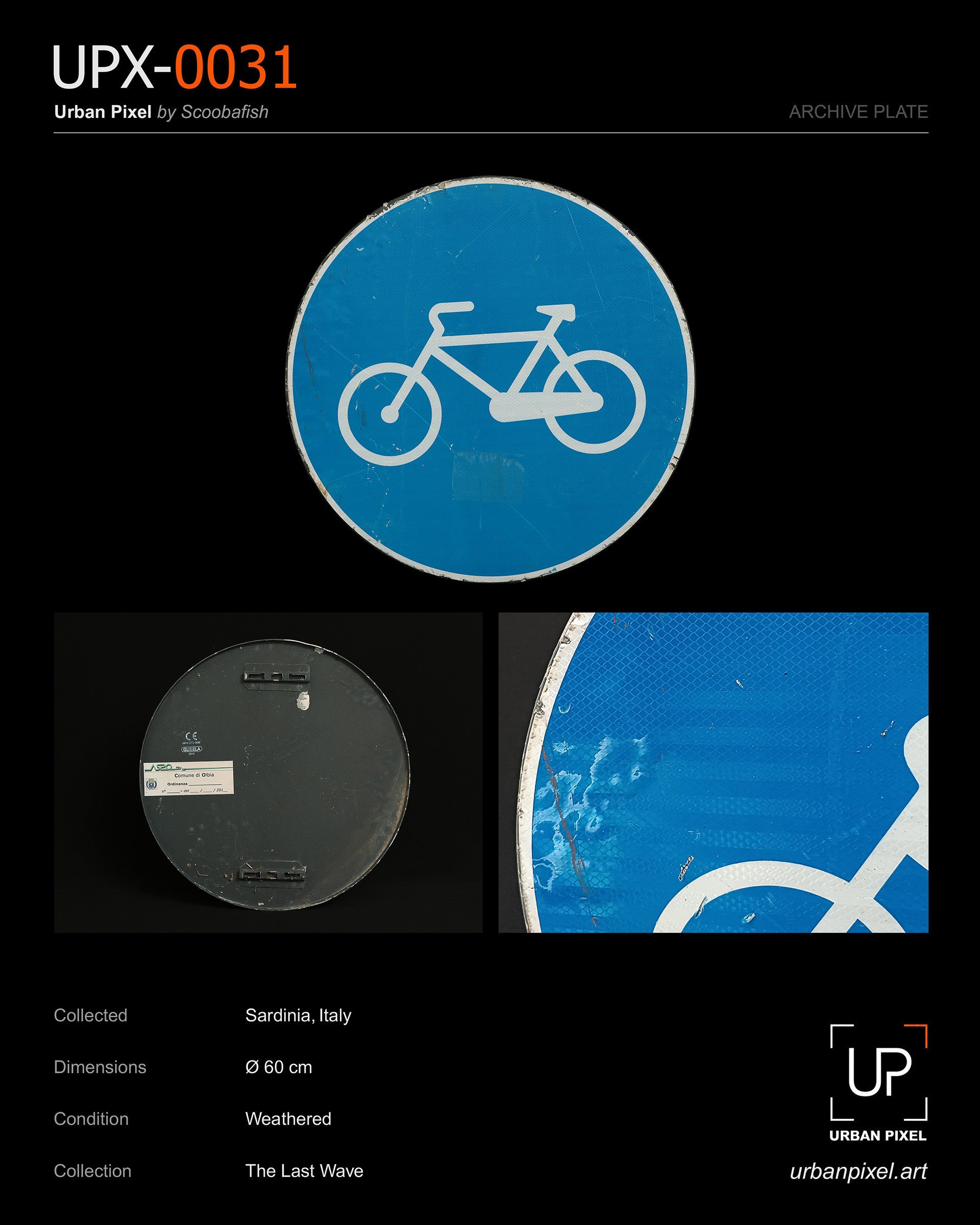 UPX-0031 — Urban Pixel Archive Plate