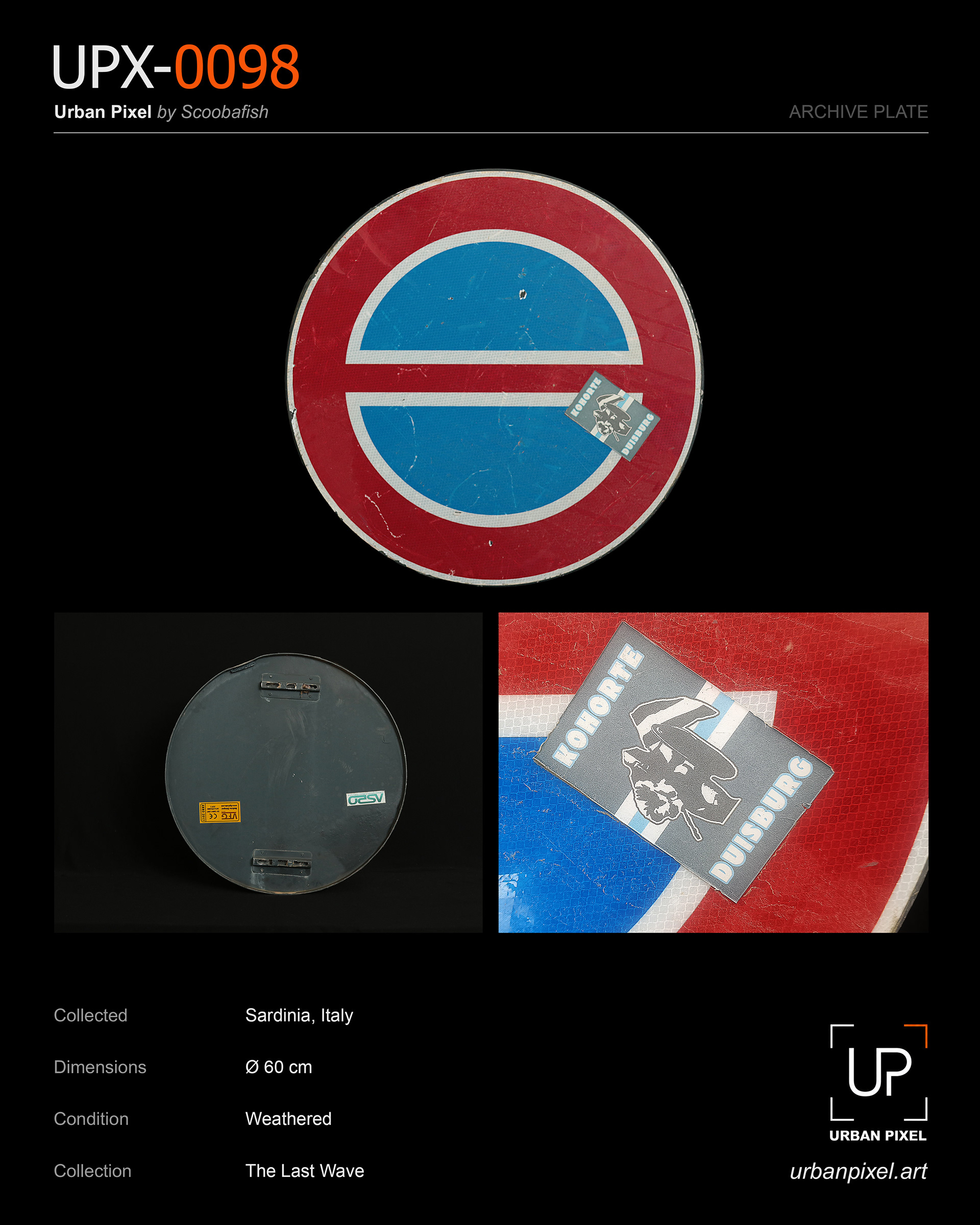 UPX-0098 — Urban Pixel Archive Plate